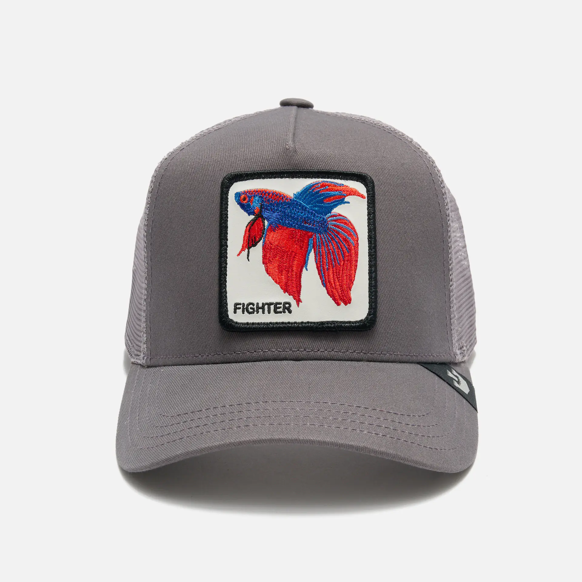 Goorin Bros Alpha Betta Baseball Trucker Cap Charcoal Goorin Bros Alpha Betta Baseball Trucker Cap Charcoal