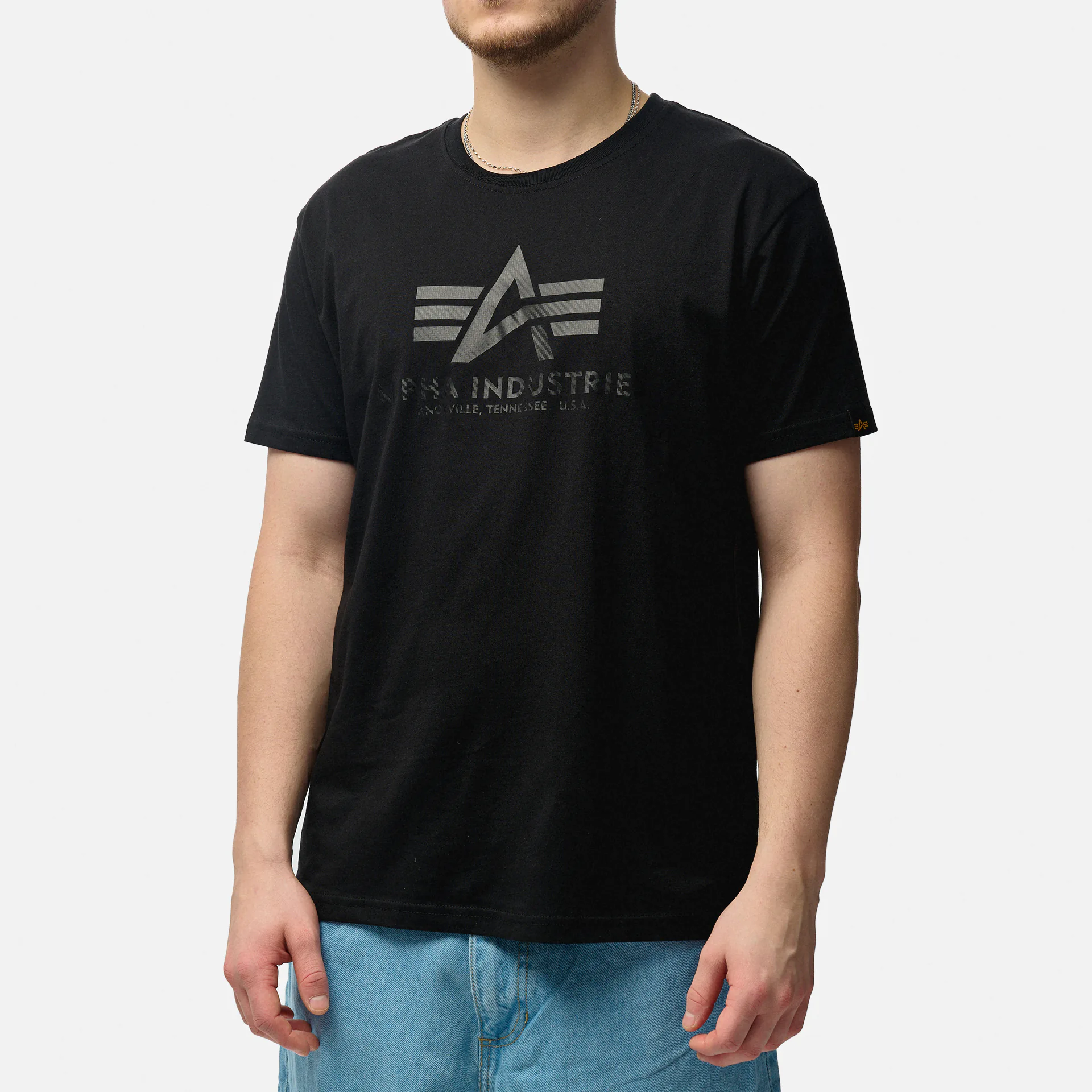 Alpha Industries Basic T-Shirt Carbon Black/Black