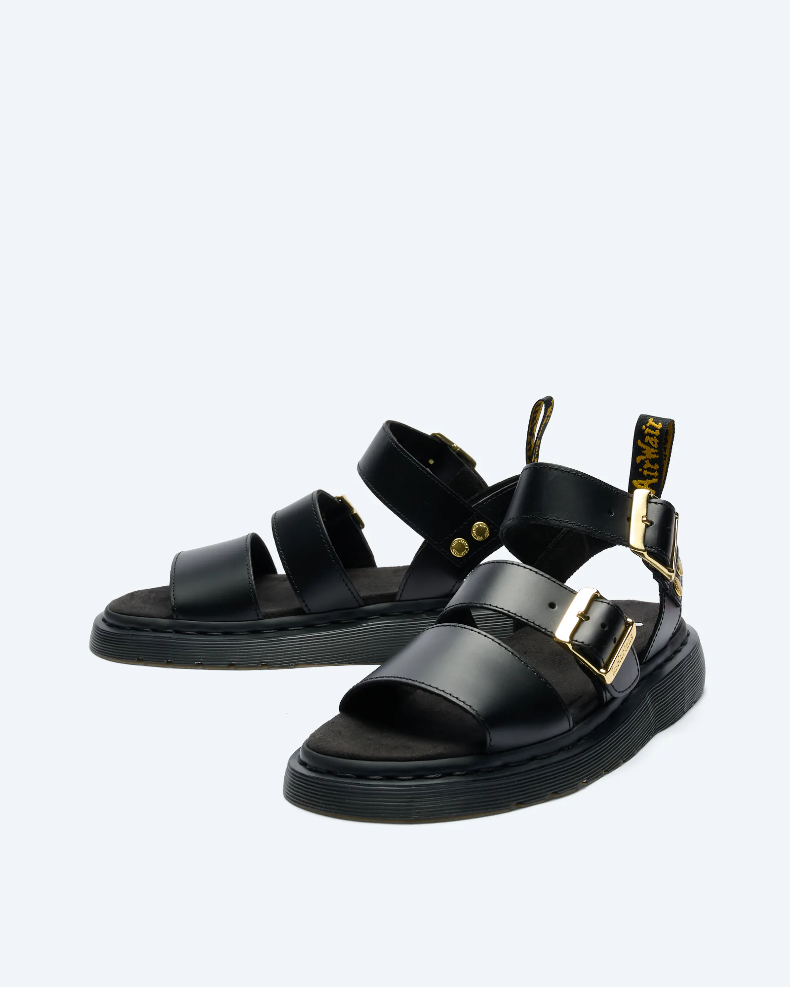 Dr. Martens Gryphon Sandals Black Atlas