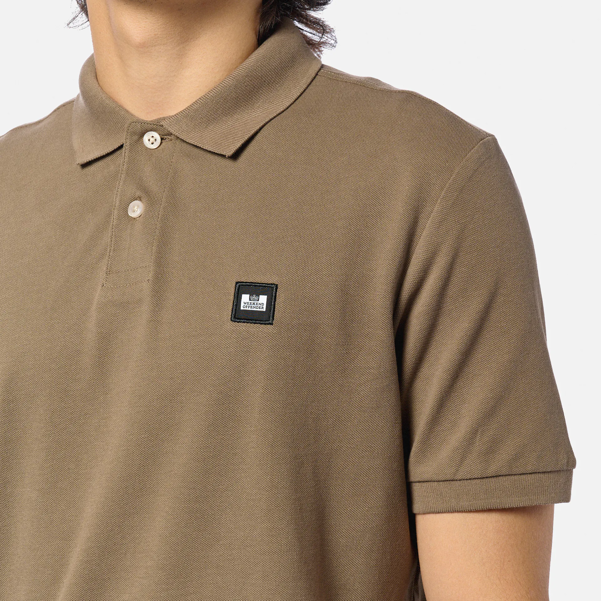 Weekend Offender Caneiros Polo Shirt Tobacco