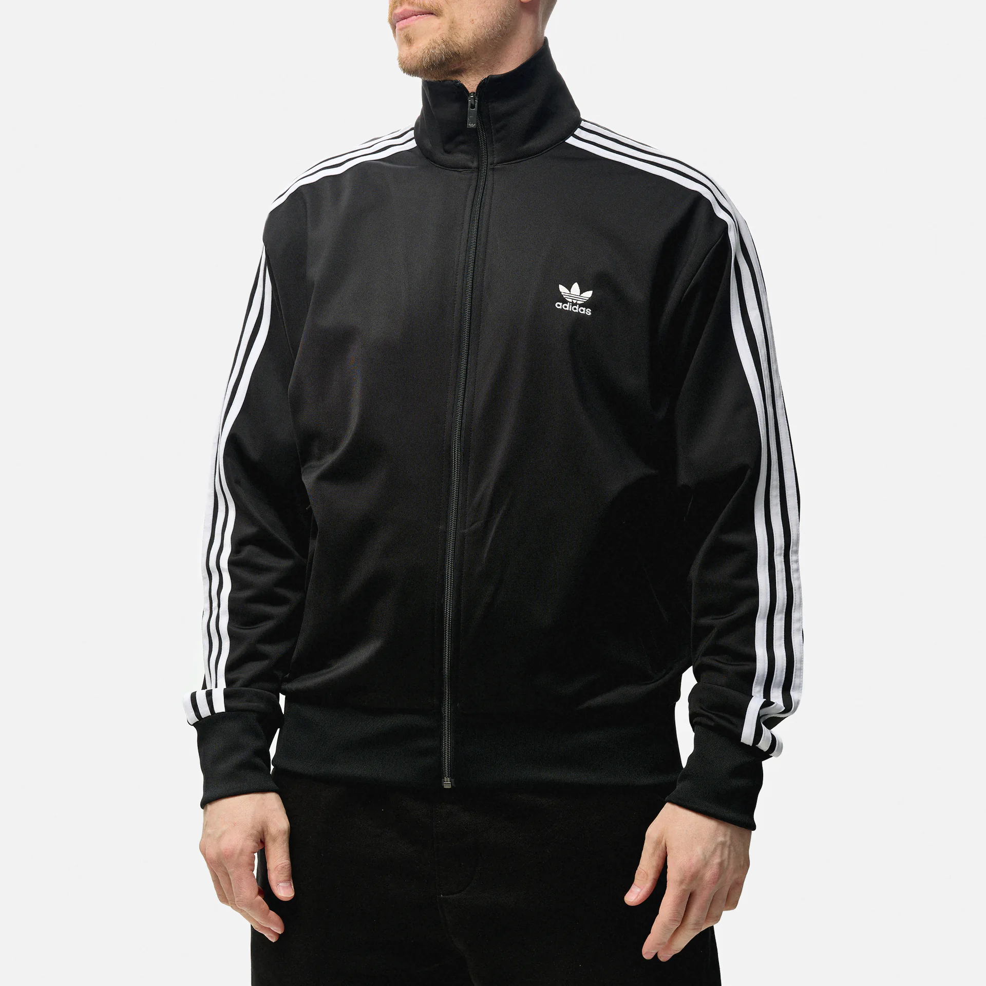 Adidas Firebird Track Jacket Black/White