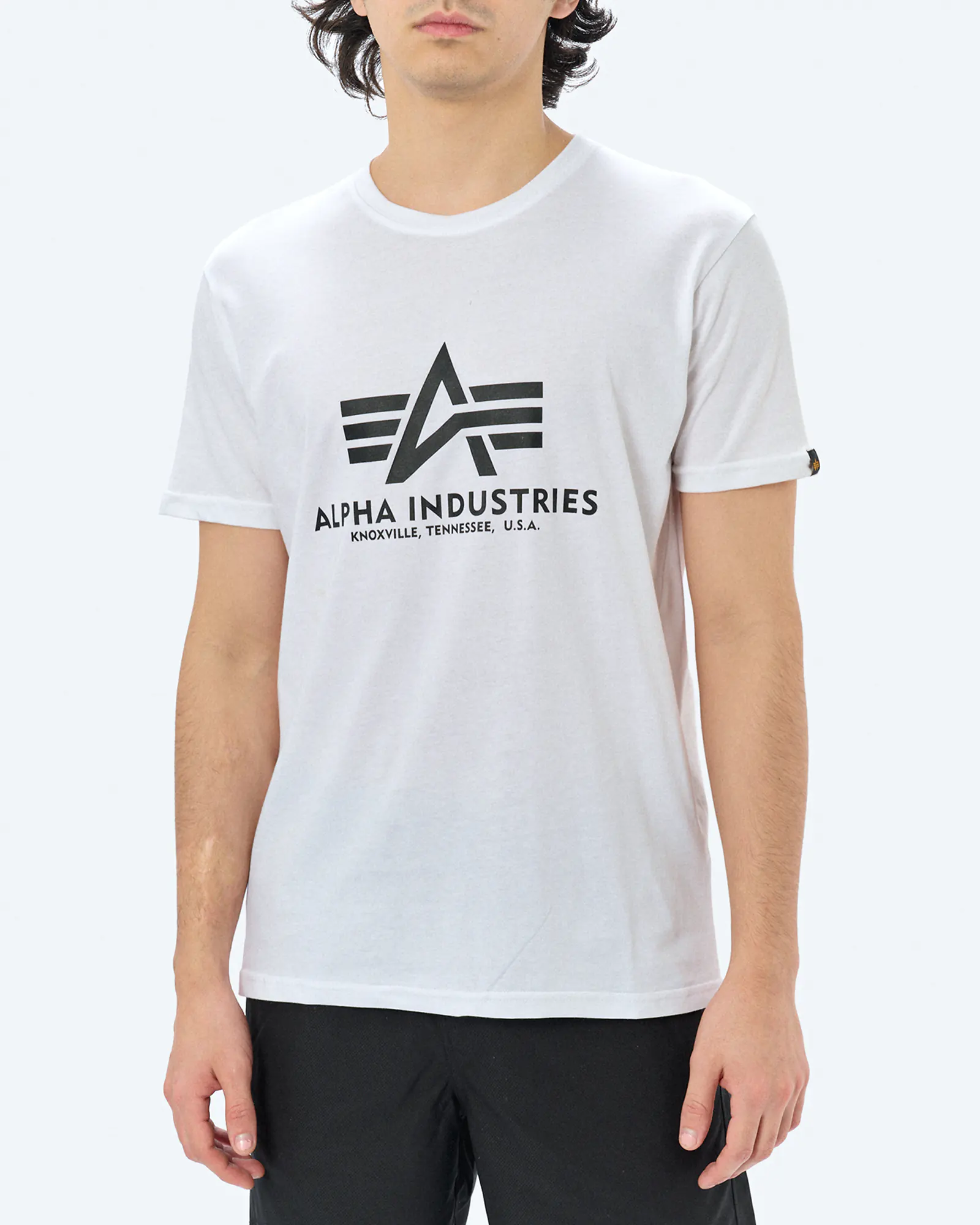 Alpha Industries Basic T-Shirt White Alpha Industries Basic T-Shirt White