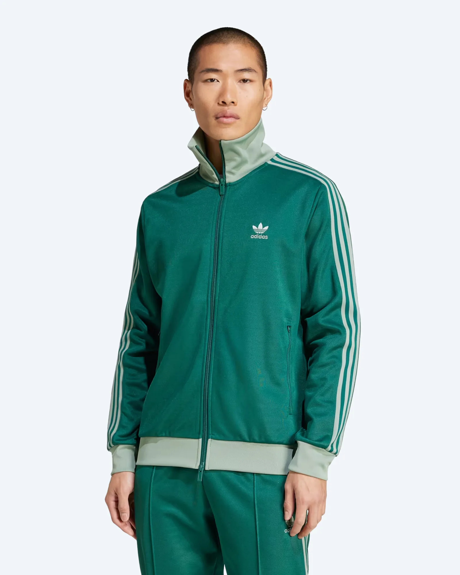 adidas adicolor Classic Beckenbauer Track Jacket Collegiate Green/Silver Green
