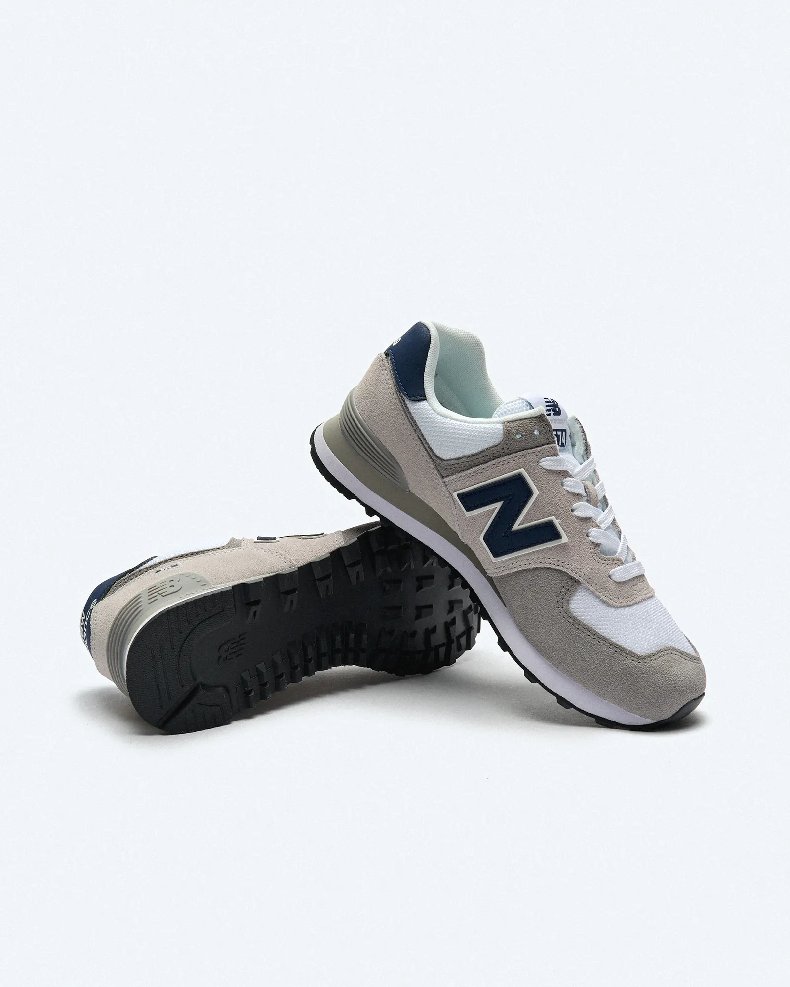 New Balance ML574EAG Sneaker Rain Cloud/White New Balance ML574EAG Sneaker Rain Cloud/White