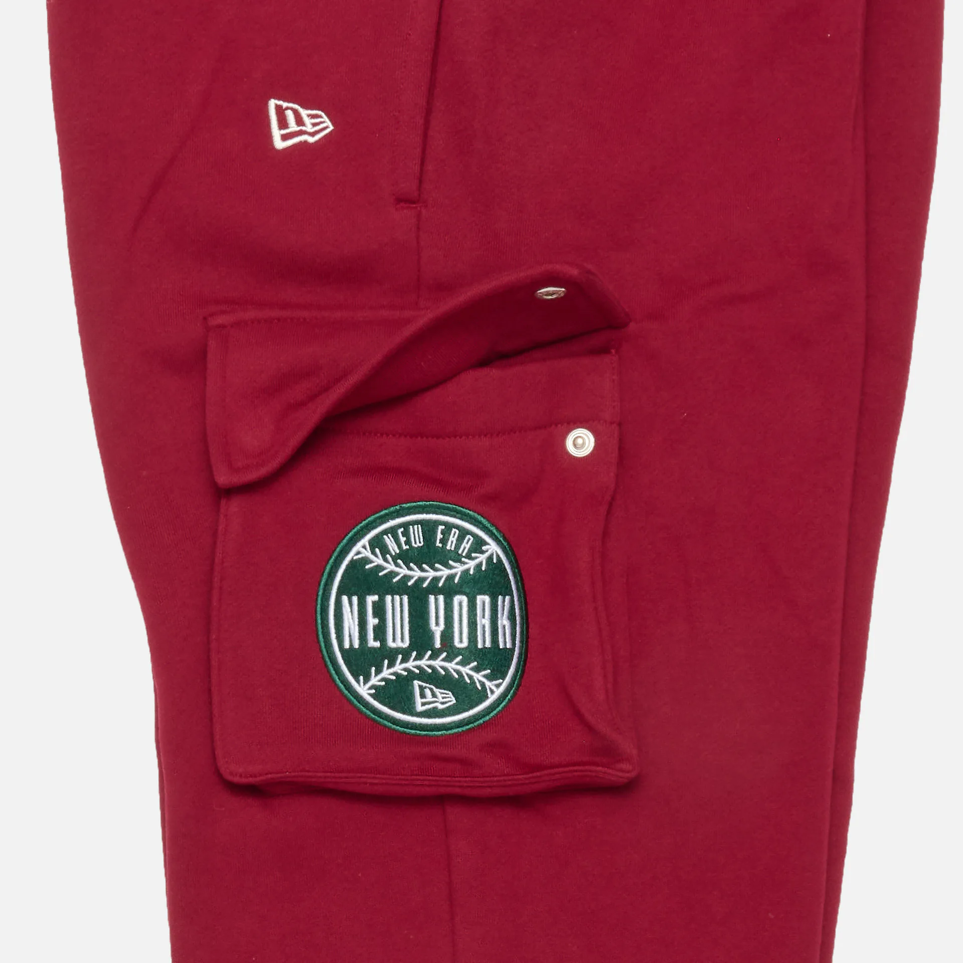 New Era Lifestyle Cargo Jogger Cardinal/Dark Green