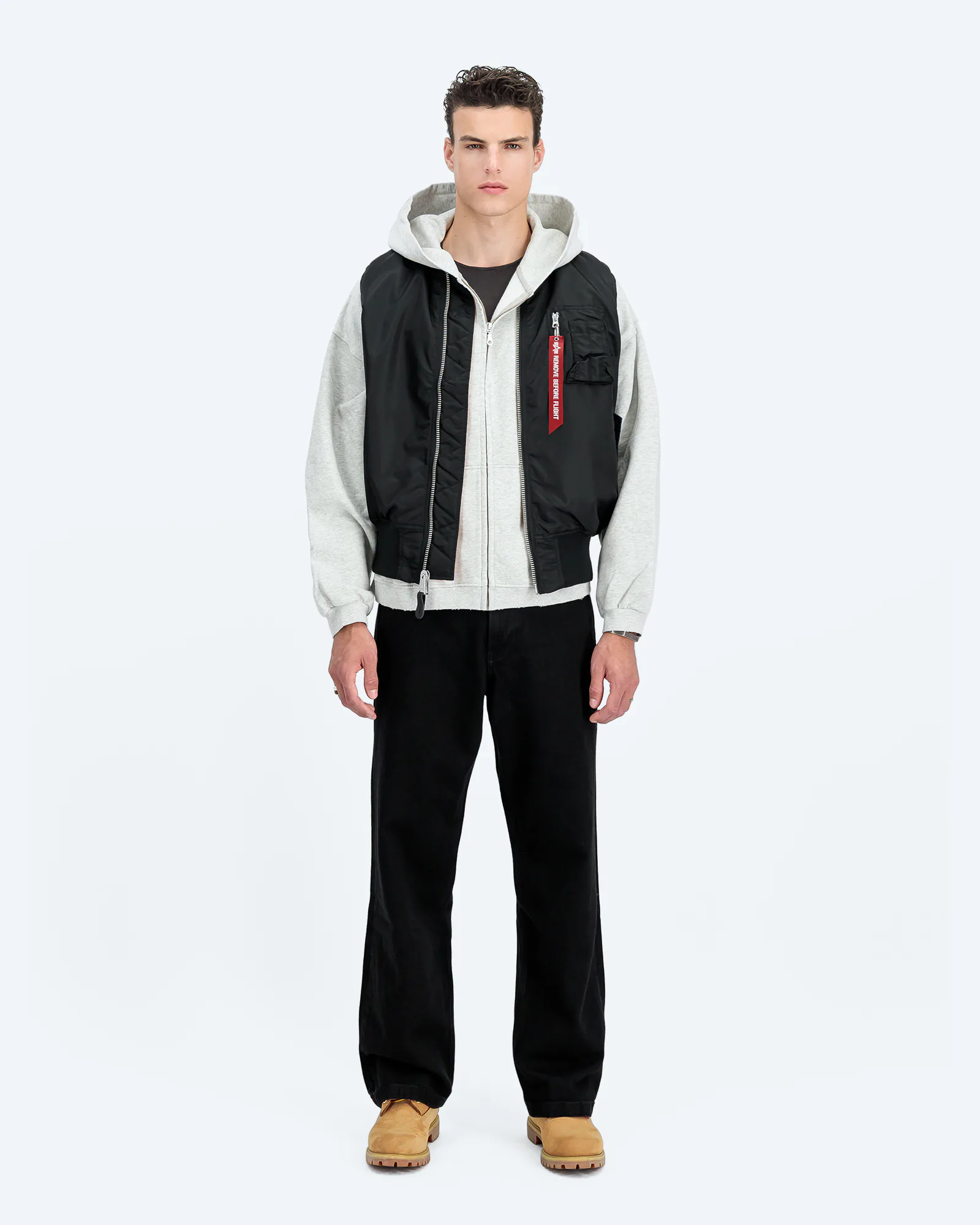 MA-1 Vest Heritage Black