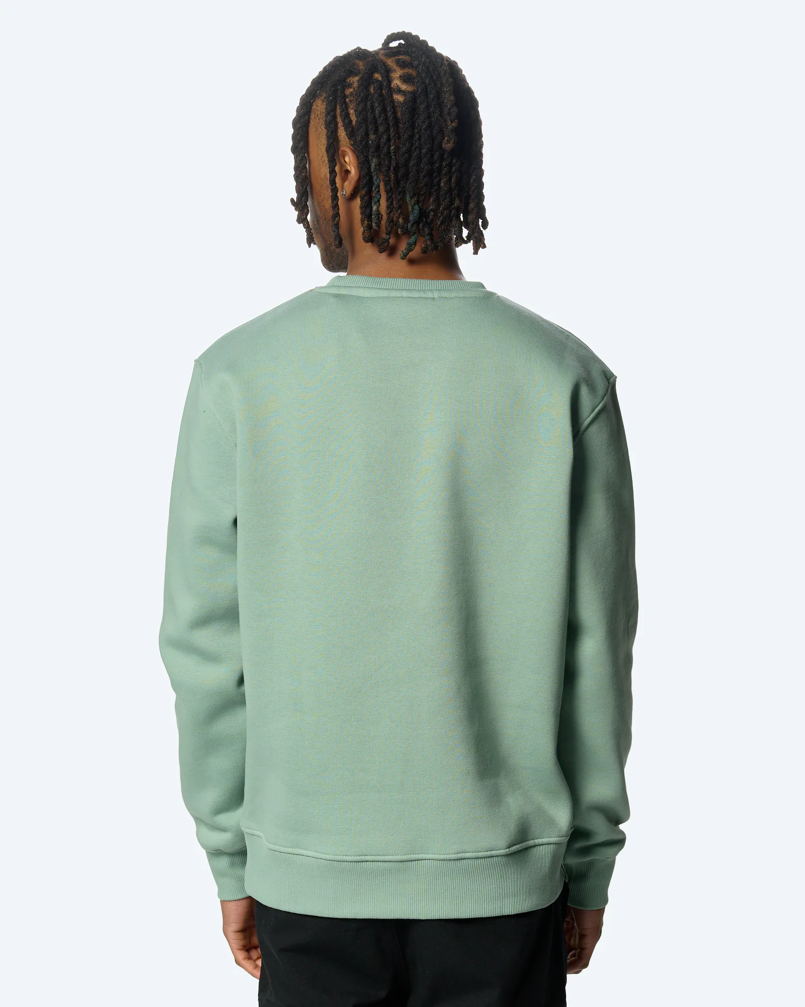 Alpha Industries Basic Sweater Small Logo Frosted Green
