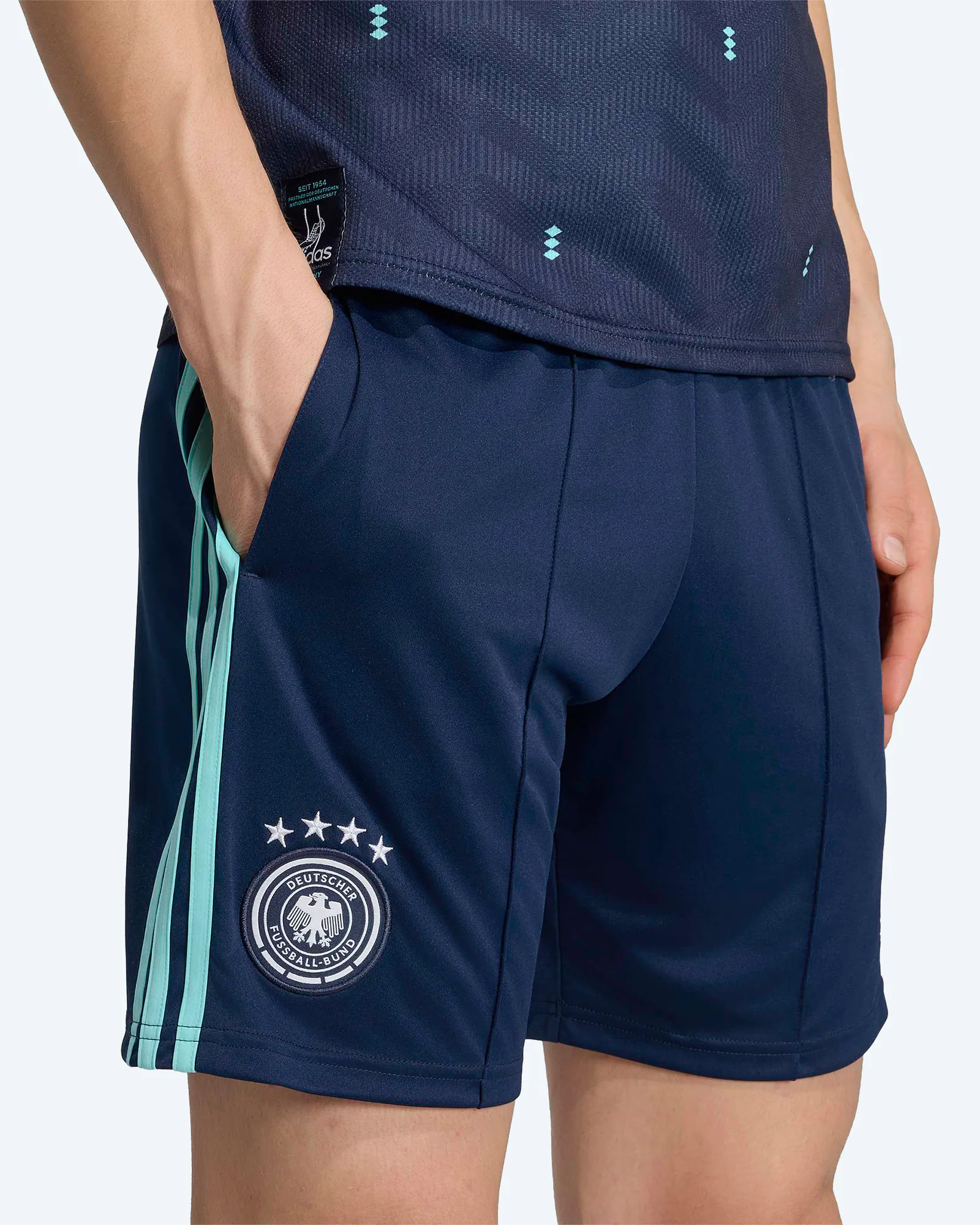 DFB Away Shorts Navy