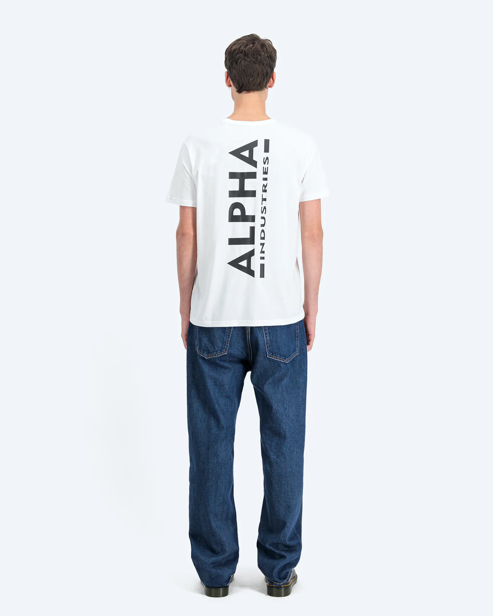Backprint T-Shirt White/Black