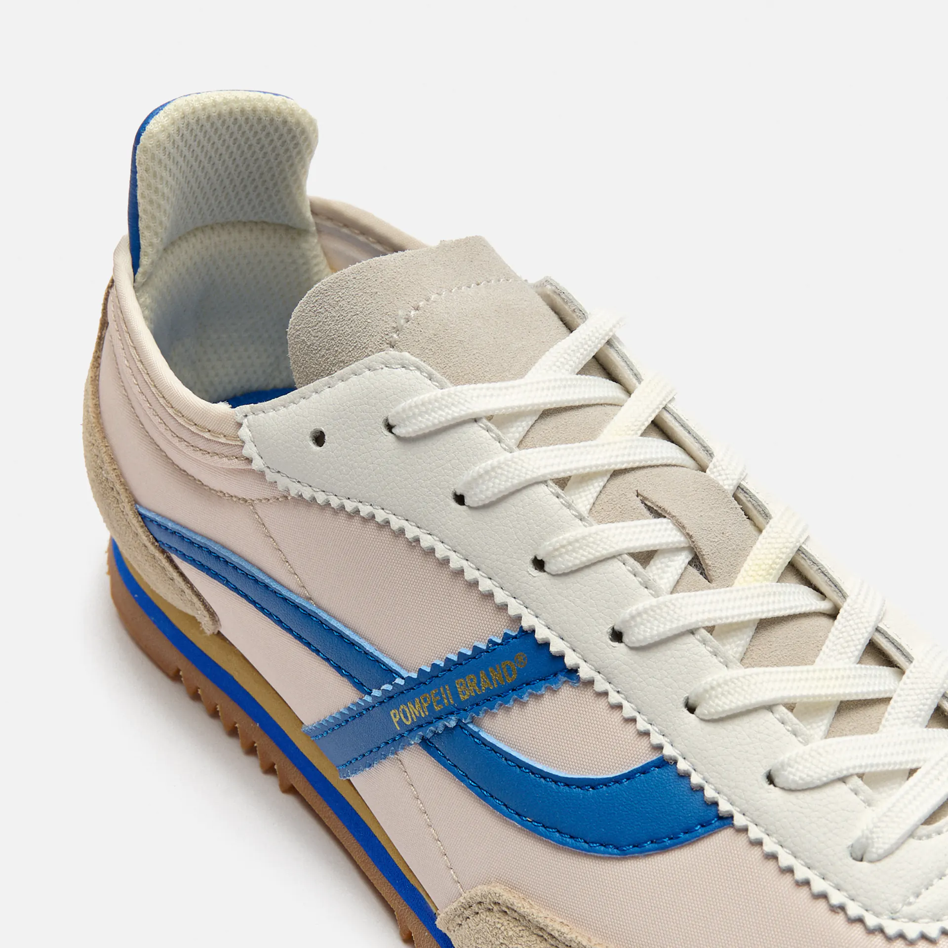 POMPEII Kite Nylon Sneaker Off White/Blue