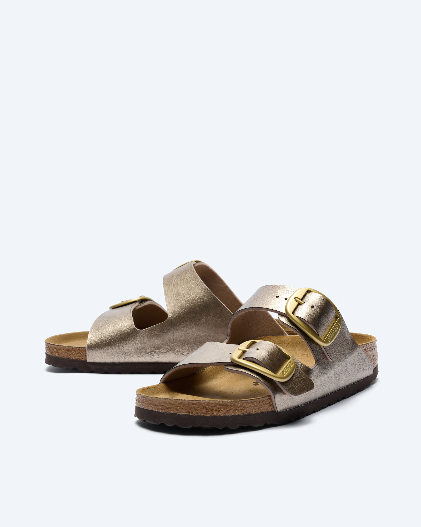 Birkenstock Arizona Big Buckle Birko-Flor Sandals Graceful Taupe