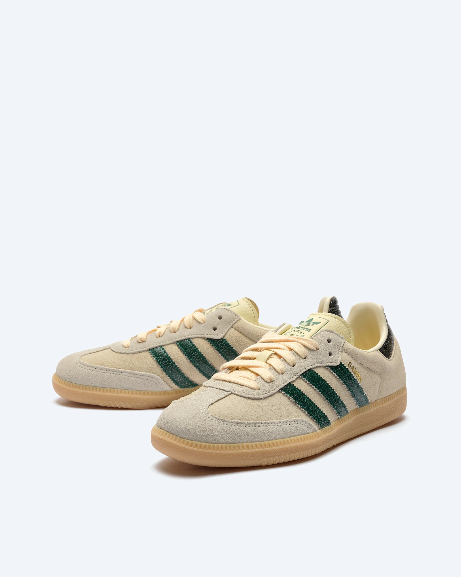 Originals Samba OG Sneaker Core White/Core Green/Magic Beige