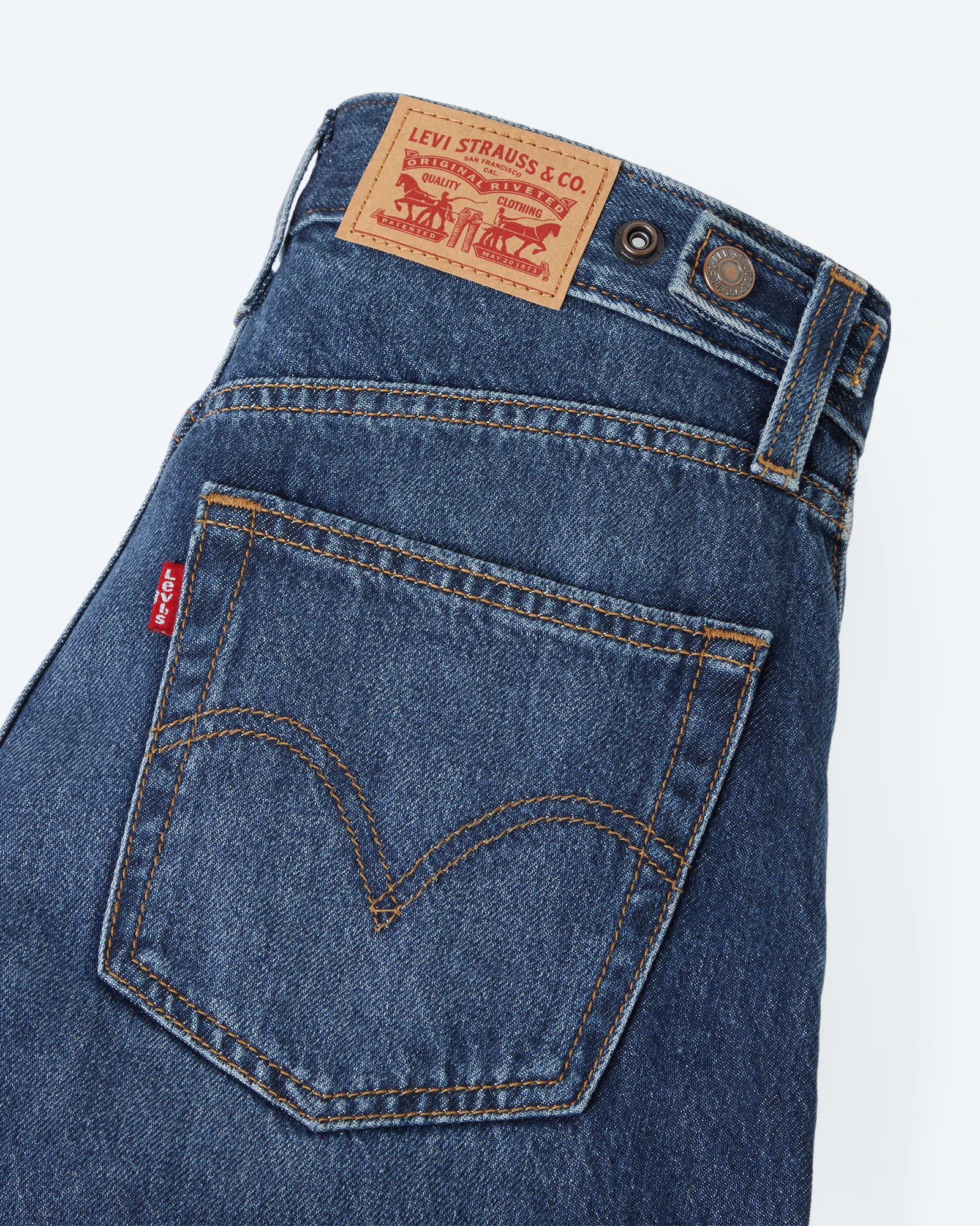 Cinch Taper Ankle Dark Indigo - Worn In Washed Right