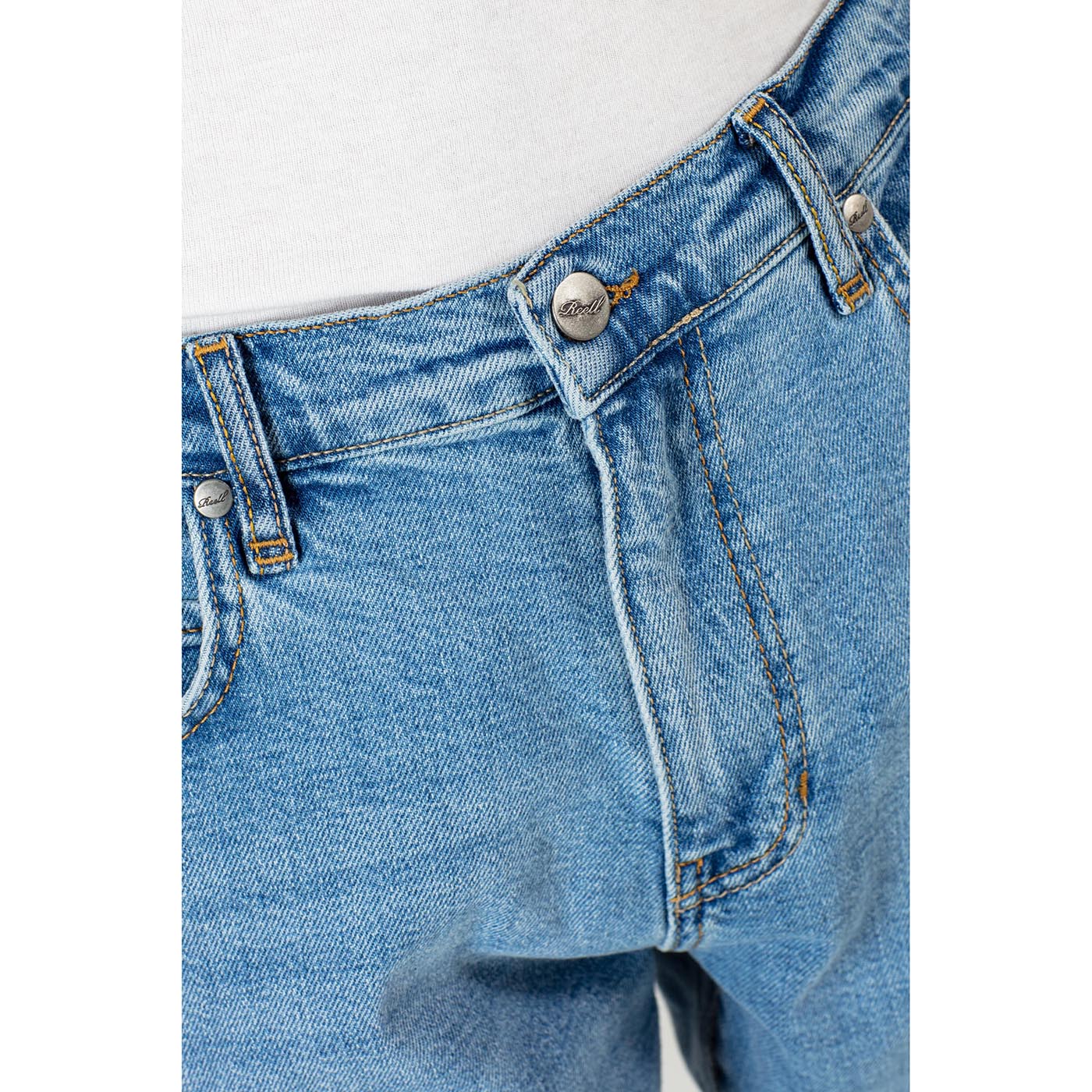 Reell Jeans Barfly Straight Fit Jeans Light Blue Stone
