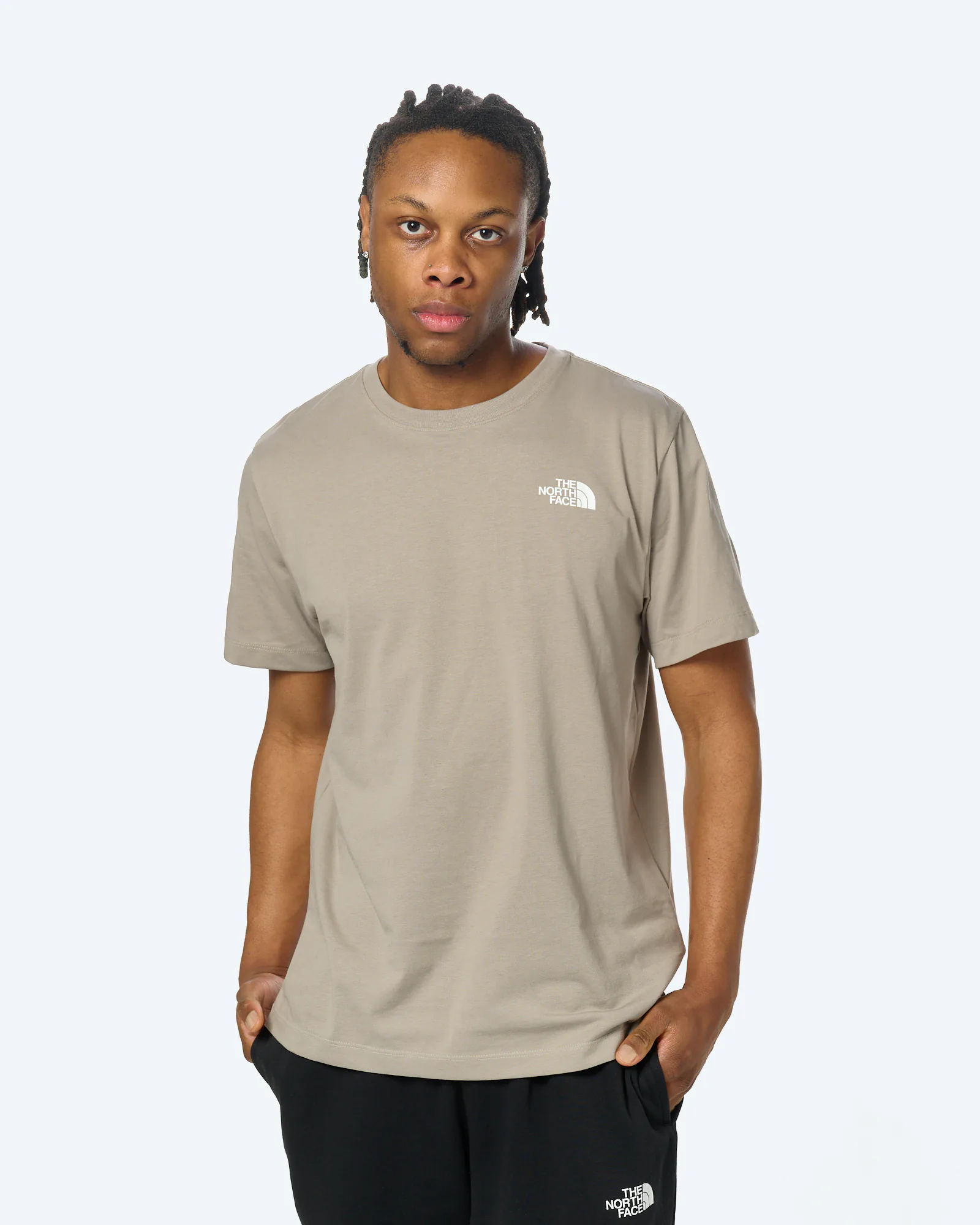 The North Face Evolution Box NSE Regular T-Shirt Stone Slab