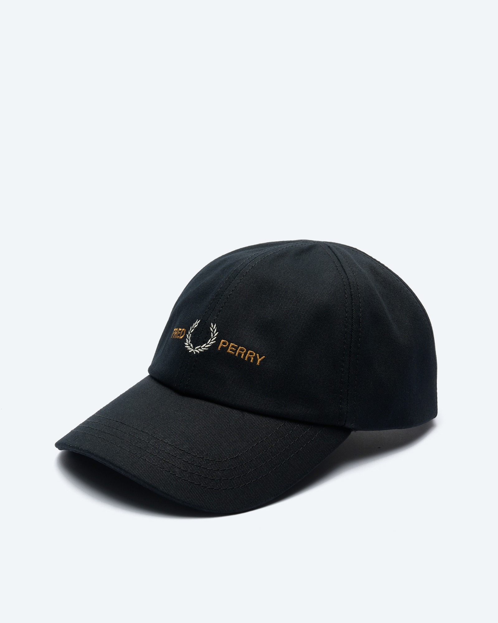 Fred Perry FLP Twill Cap Black