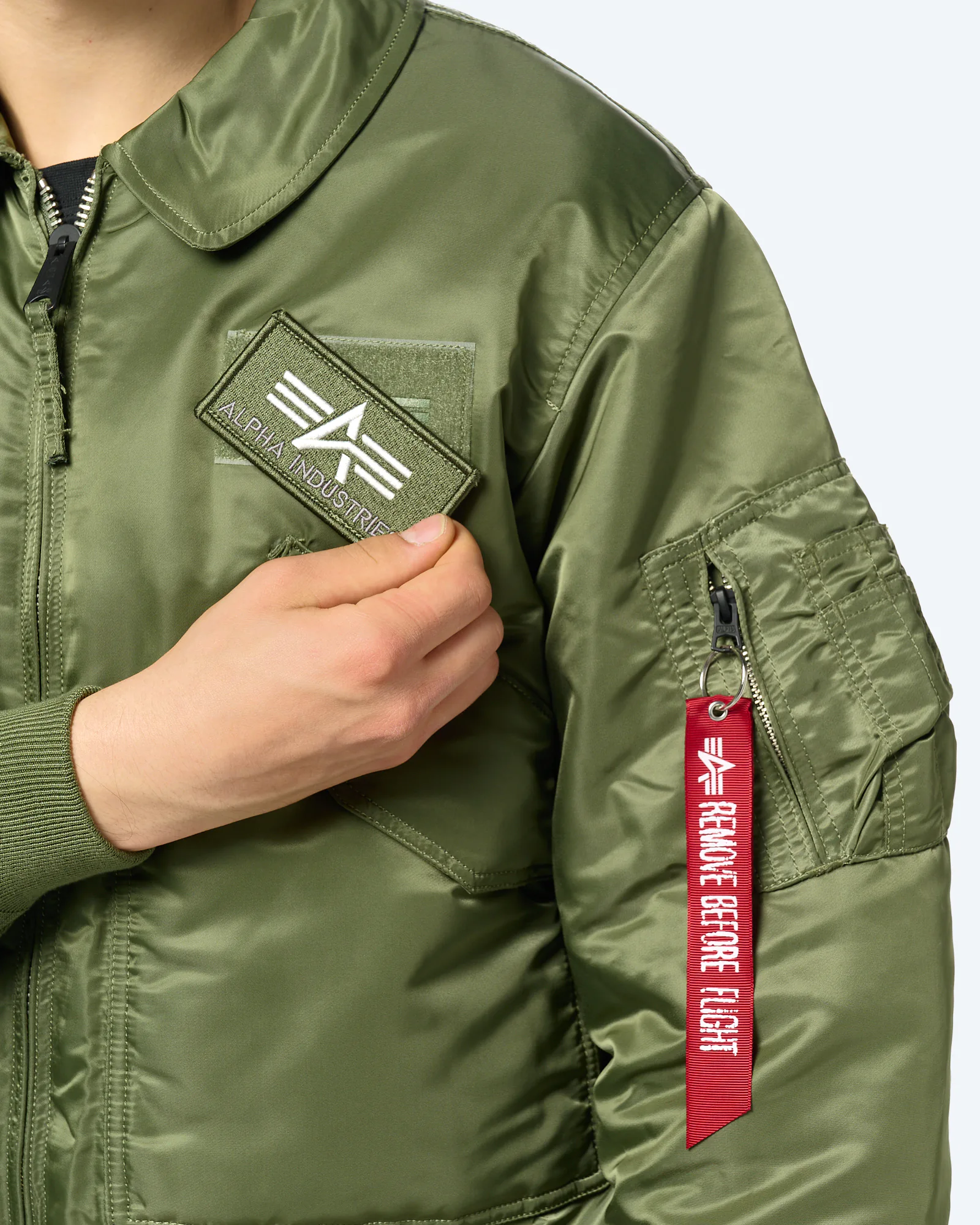 Alpha Industries CWU-45 Heritage Jacket Sage Green 