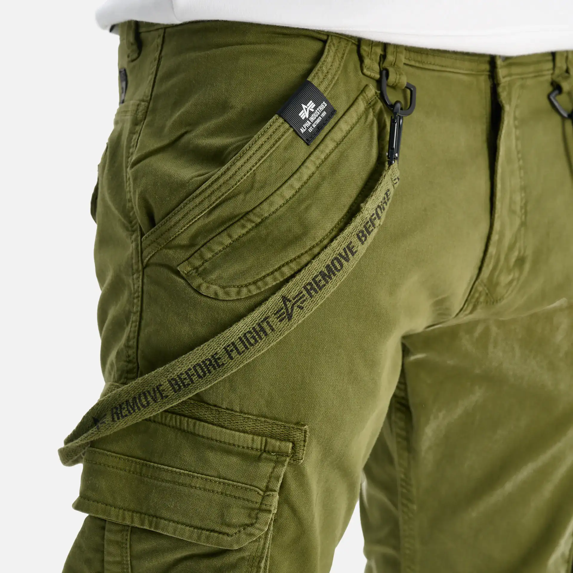 Alpha Industries Utility Cargo Pants Dark Olive