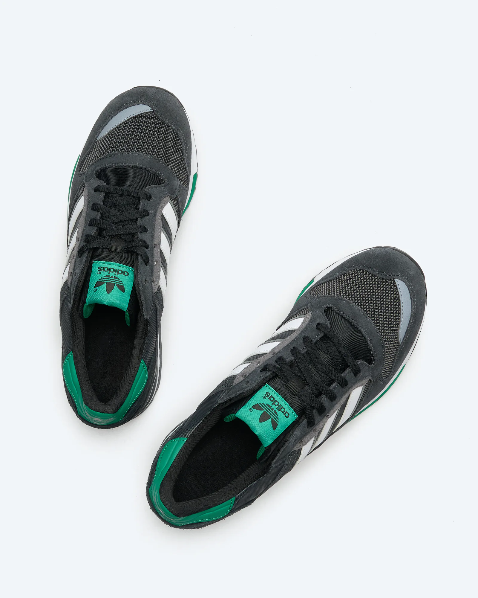 adidas Originals ZX 600 Sneaker Carbon/White/Green