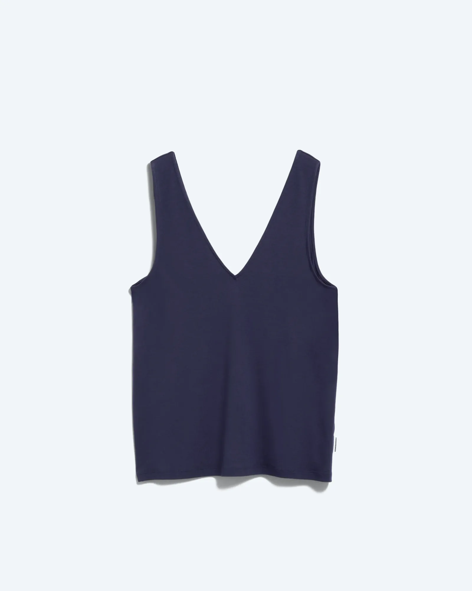 ARMEDANGELS V-NECK JERSEY TOP Tinted Navy