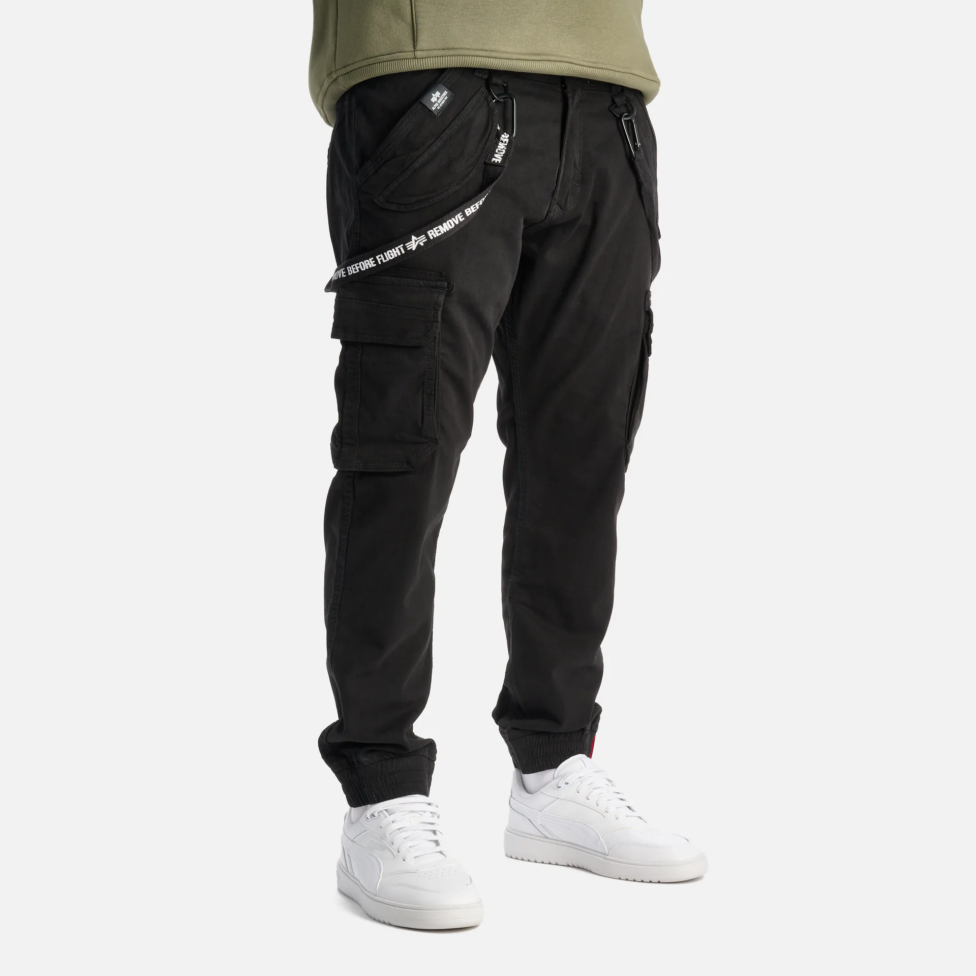 Alpha Industries Utility Cargo Pants Black