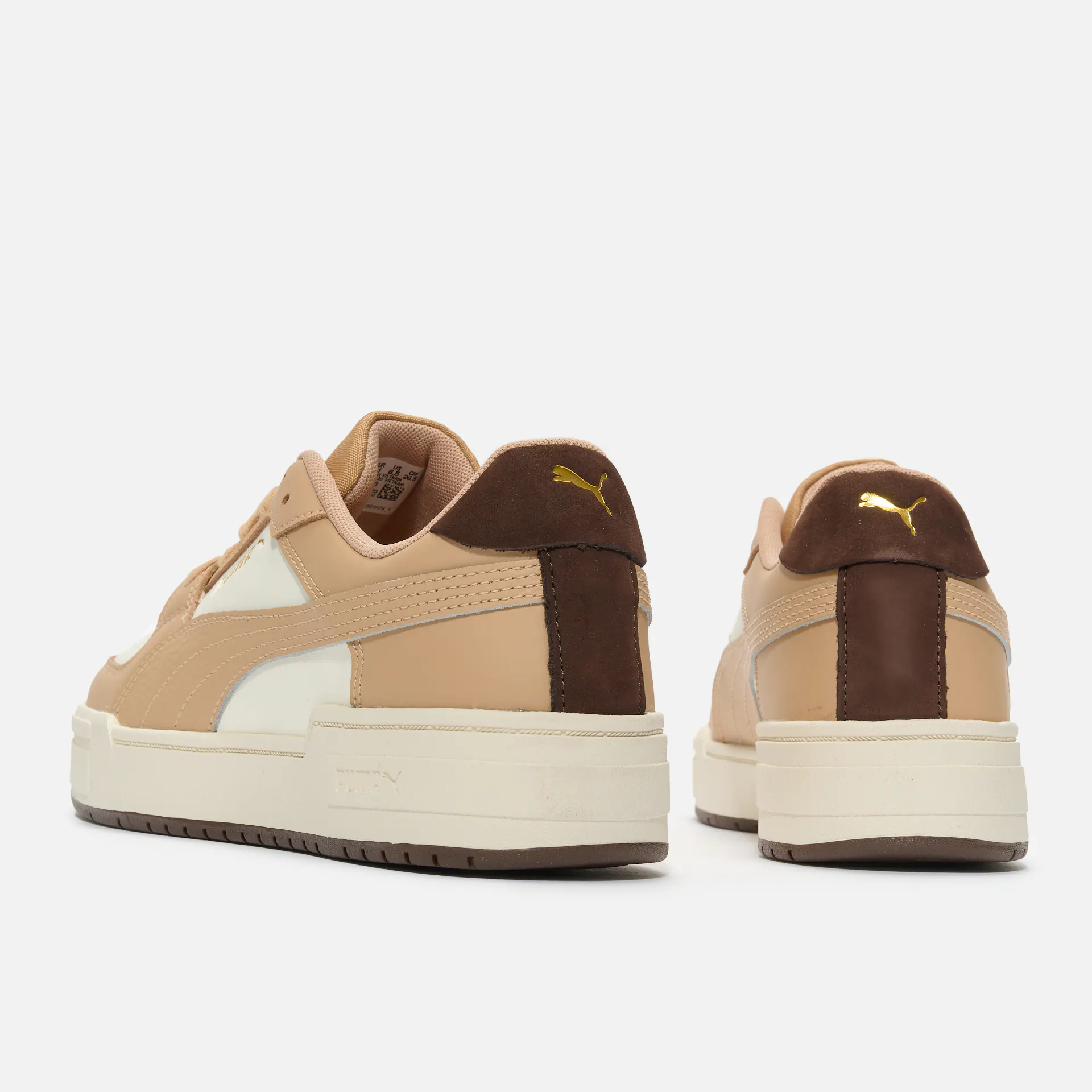 PUMA CA Pro Sneaker Light Mix Warm White/Dusty Tan/Chocolate