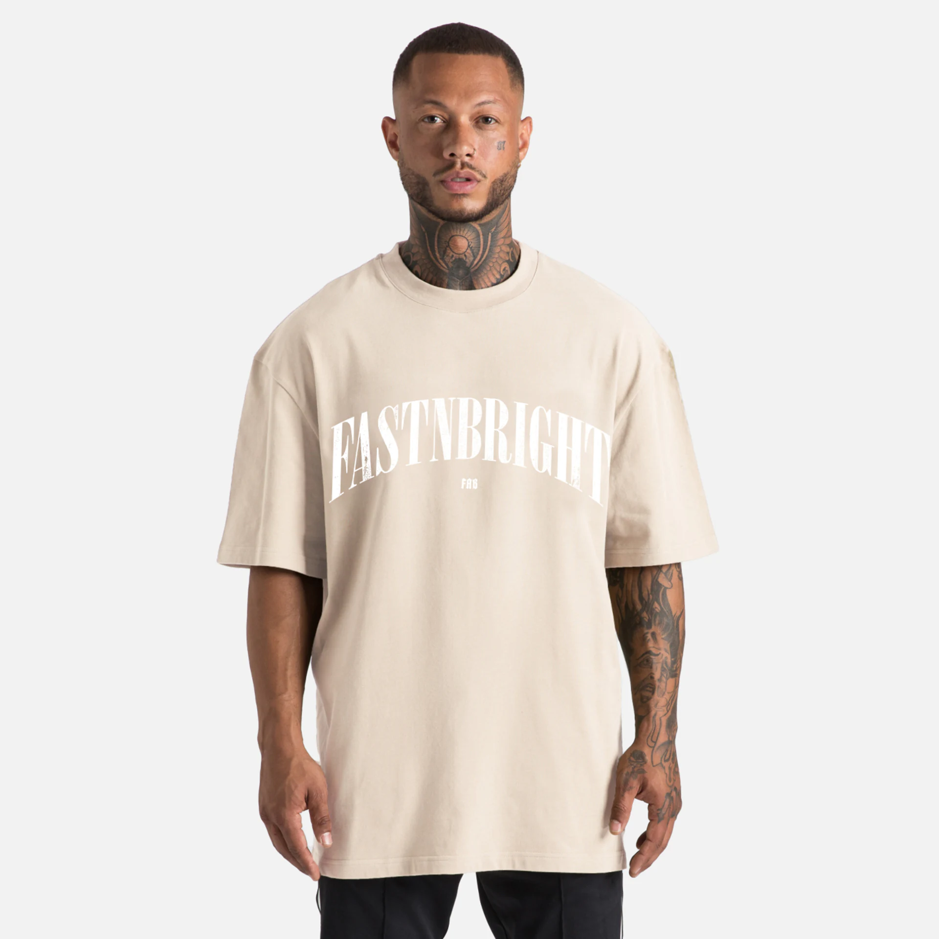 Fast and Bright FAB T-Shirt Cream