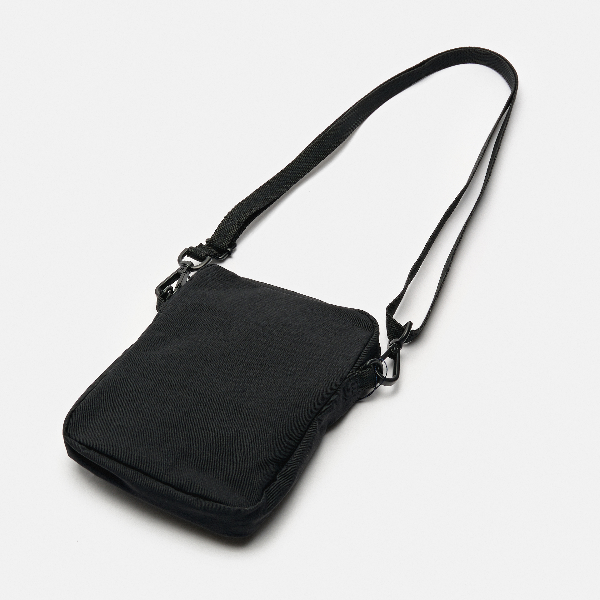Fred Perry Nylon Badge Small Side Bag Black