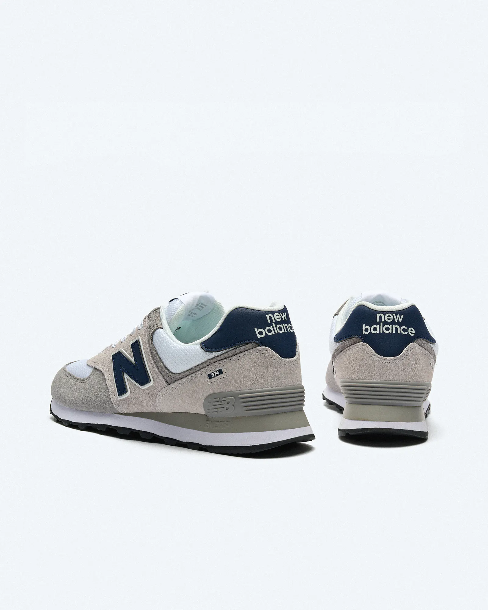 New Balance ML574EAG Sneaker Rain Cloud/White New Balance ML574EAG Sneaker Rain Cloud/White