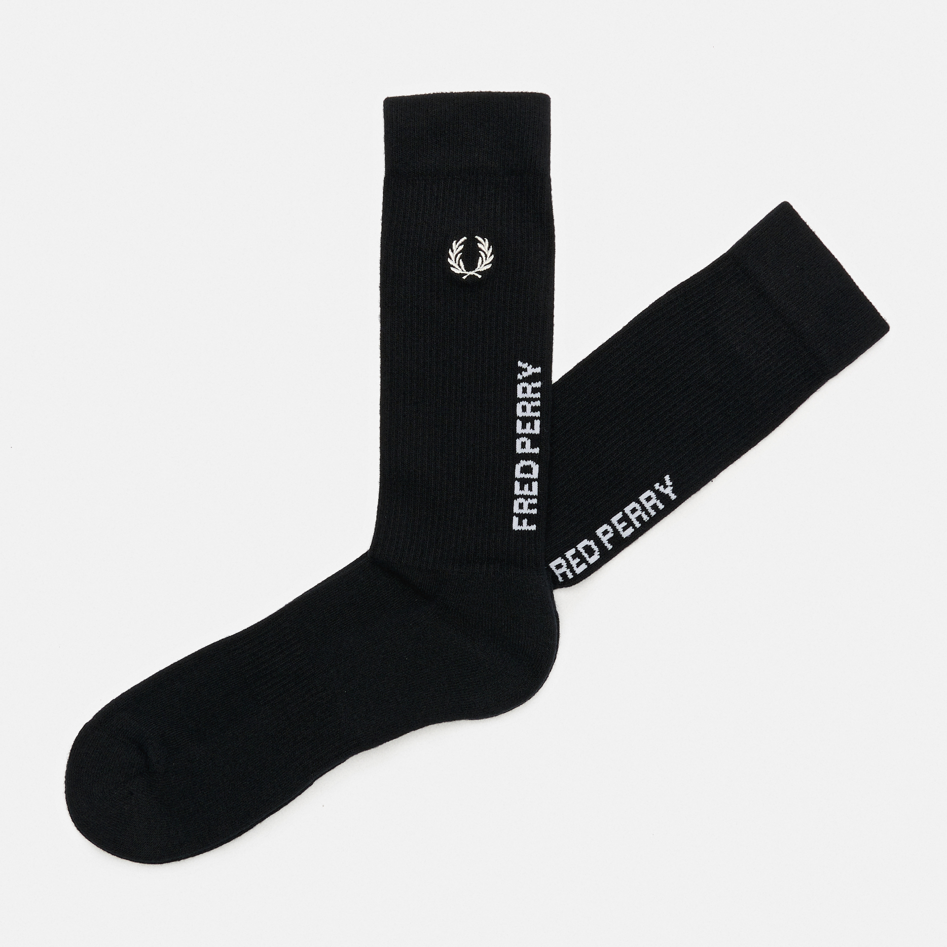 Fred Perry Bold Branding Sock Black
