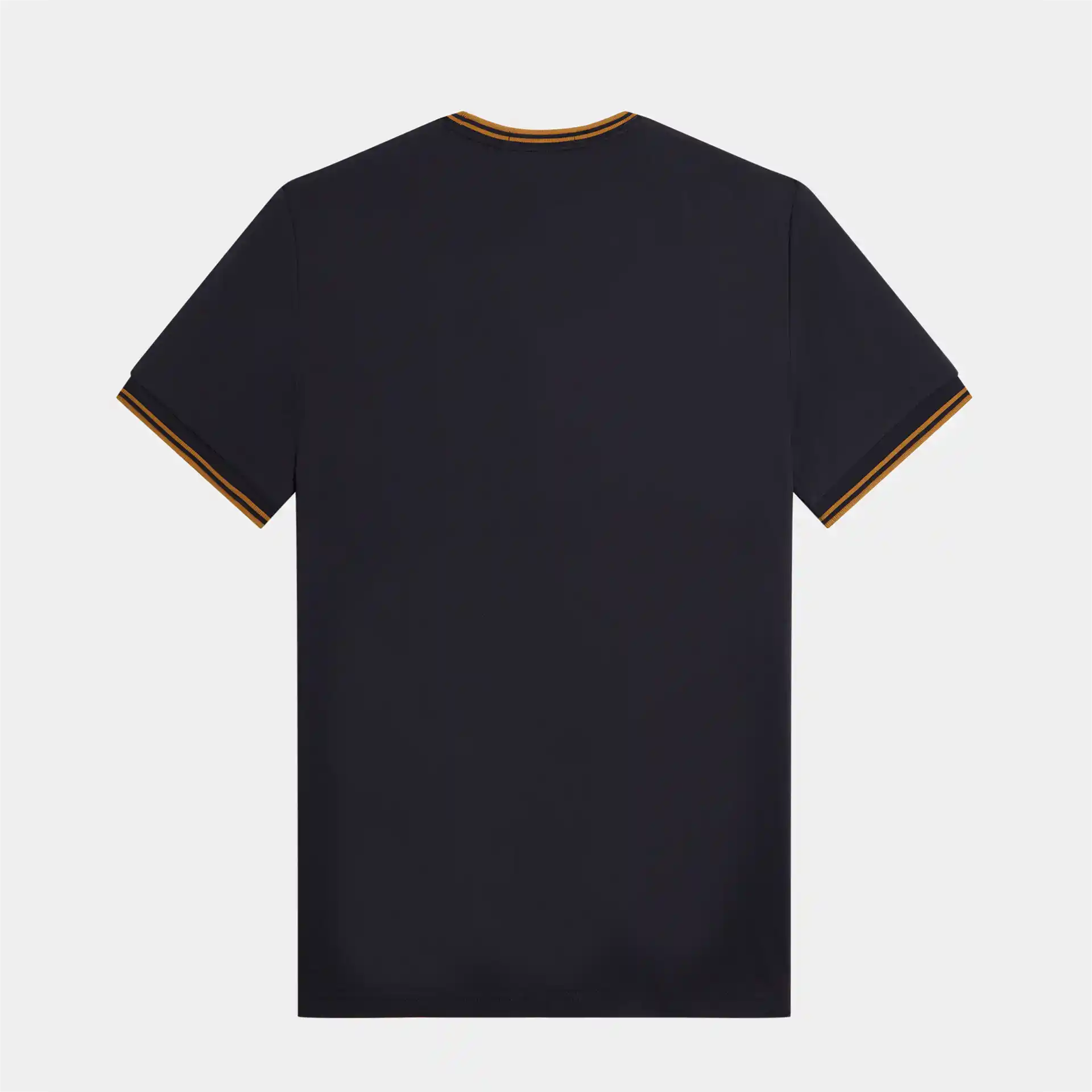 Fred Perry Twin Tipped T-Shirt Navy/Dark Caramel