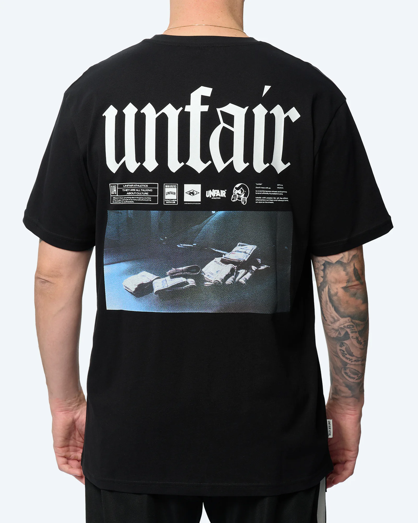 Unfair Athletics Money Stacks T-Shirt Black Unfair Athletics Money Stacks T-Shirt Black