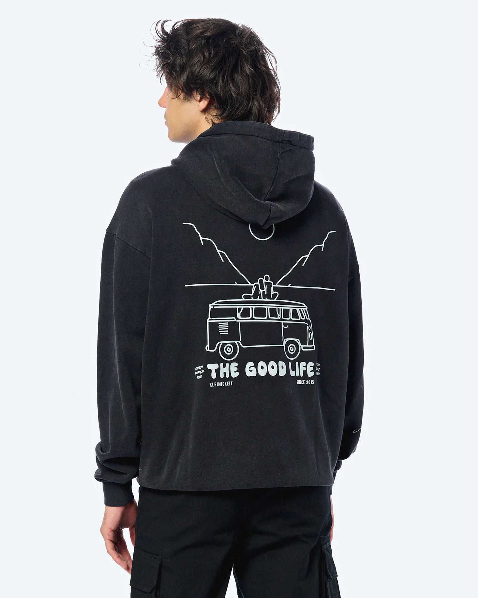 Kleinigkeit Life On The Beach Zipper Black Dyed Kleinigkeit Life On The Beach Zipper Black Dyed