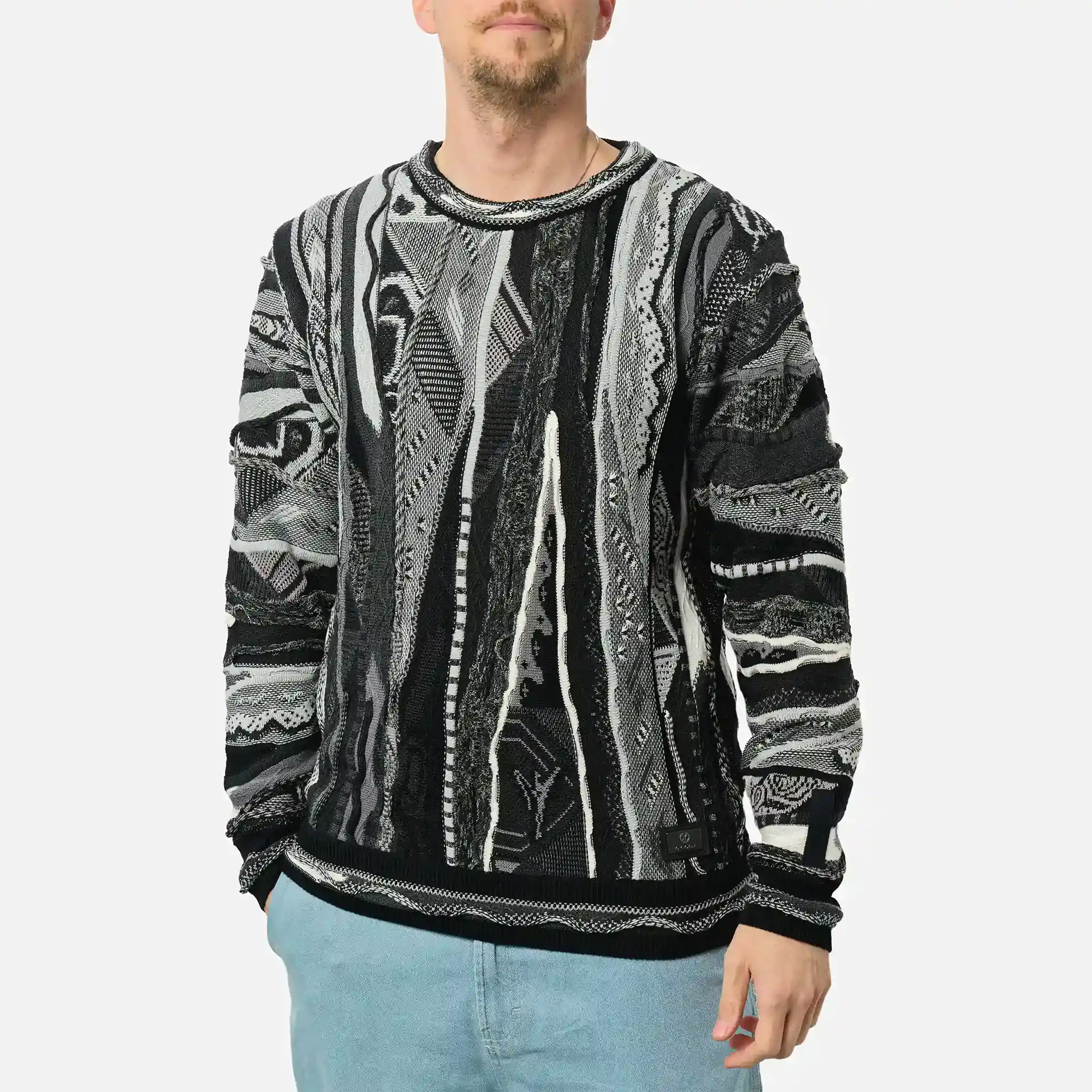Carlo Colucci Knit Crewneck Anthracite Carlo Colucci Knit Crewneck Anthracite