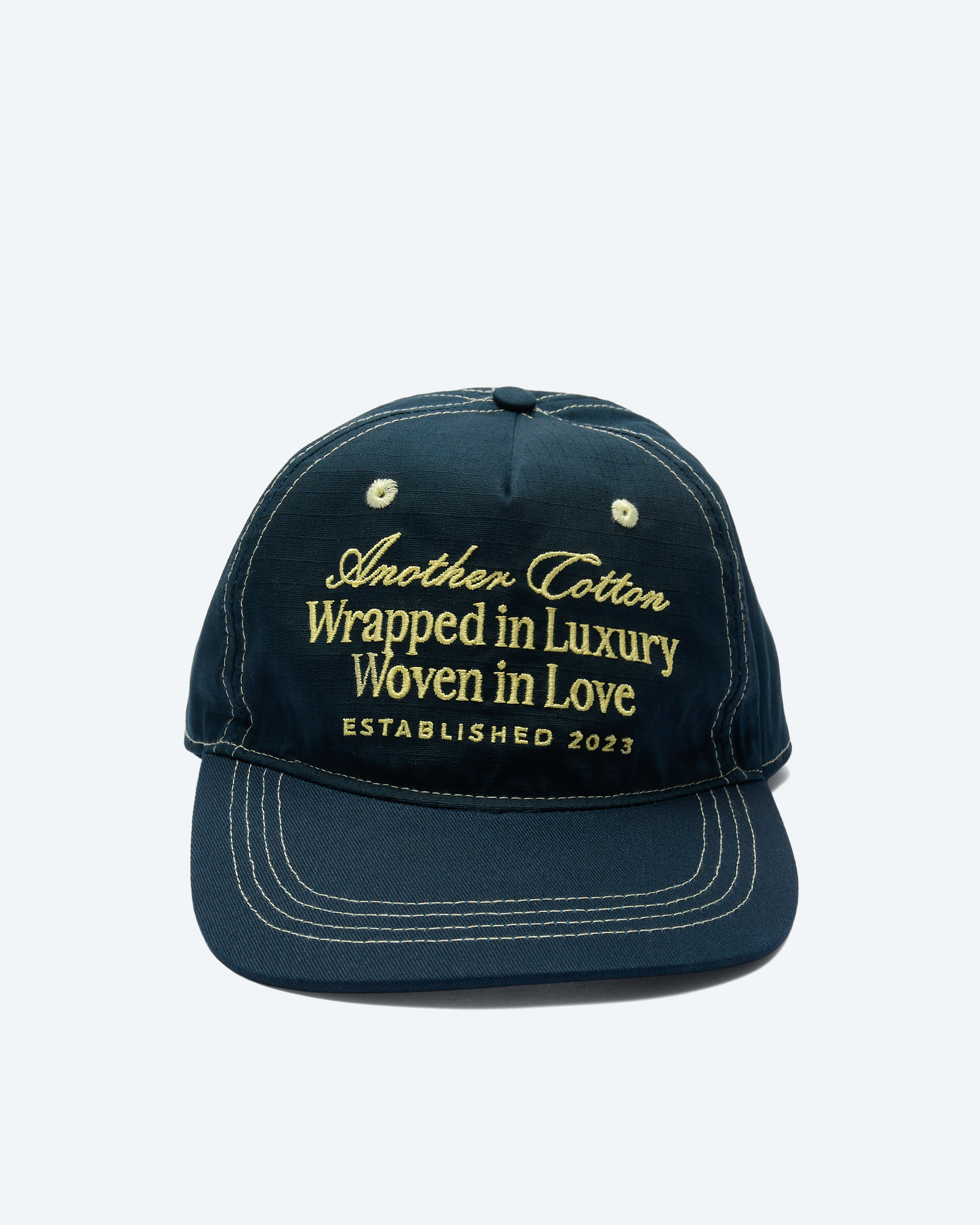 Another Cotton Wrapped in Luxury Mesh Cap Blue