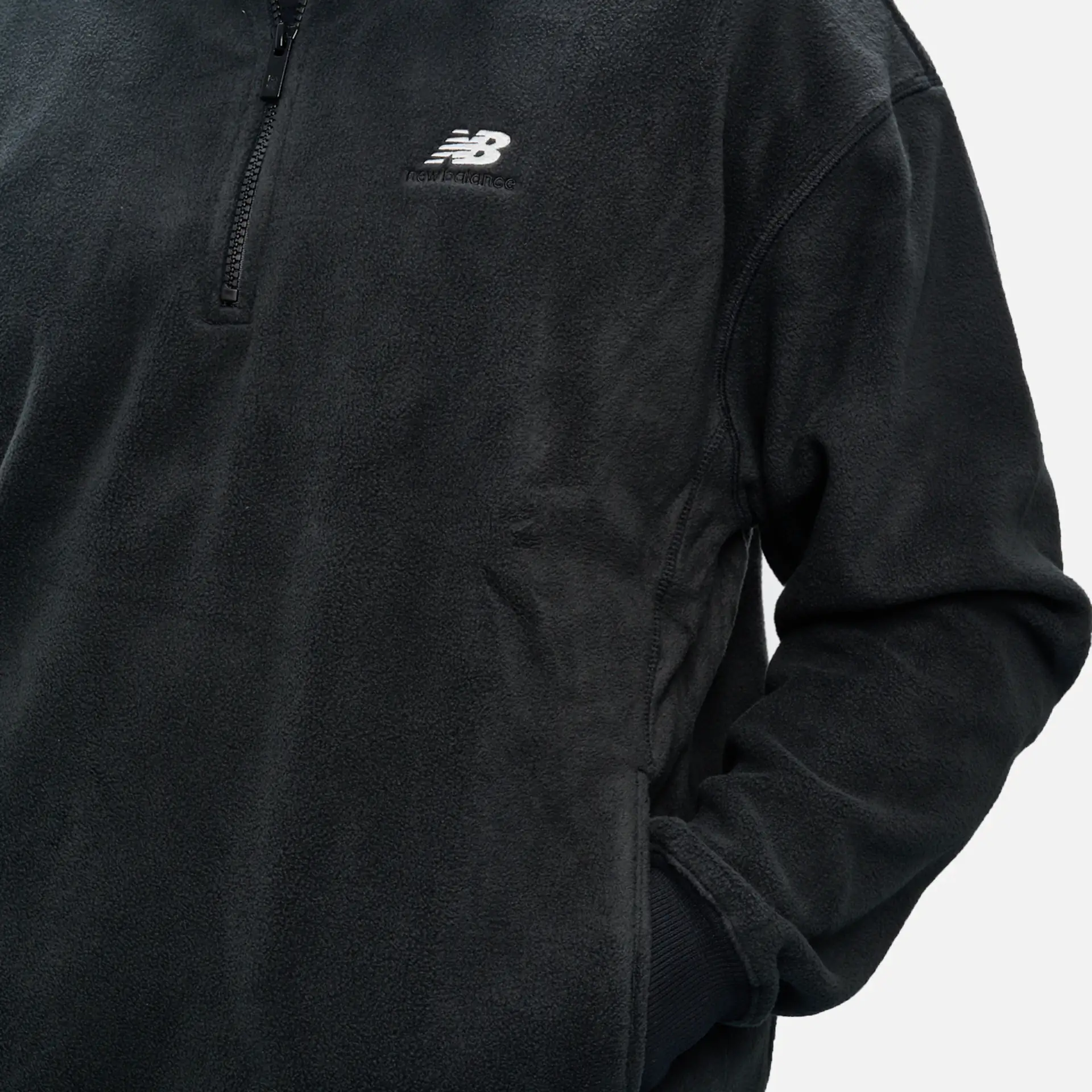 New Balance Athletics Polar Fleece 1/4 Zip Black