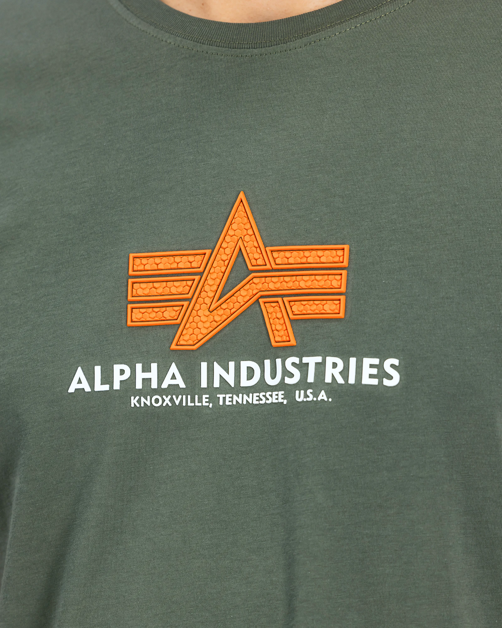Basic T-Shirt Rubber Dark Olive