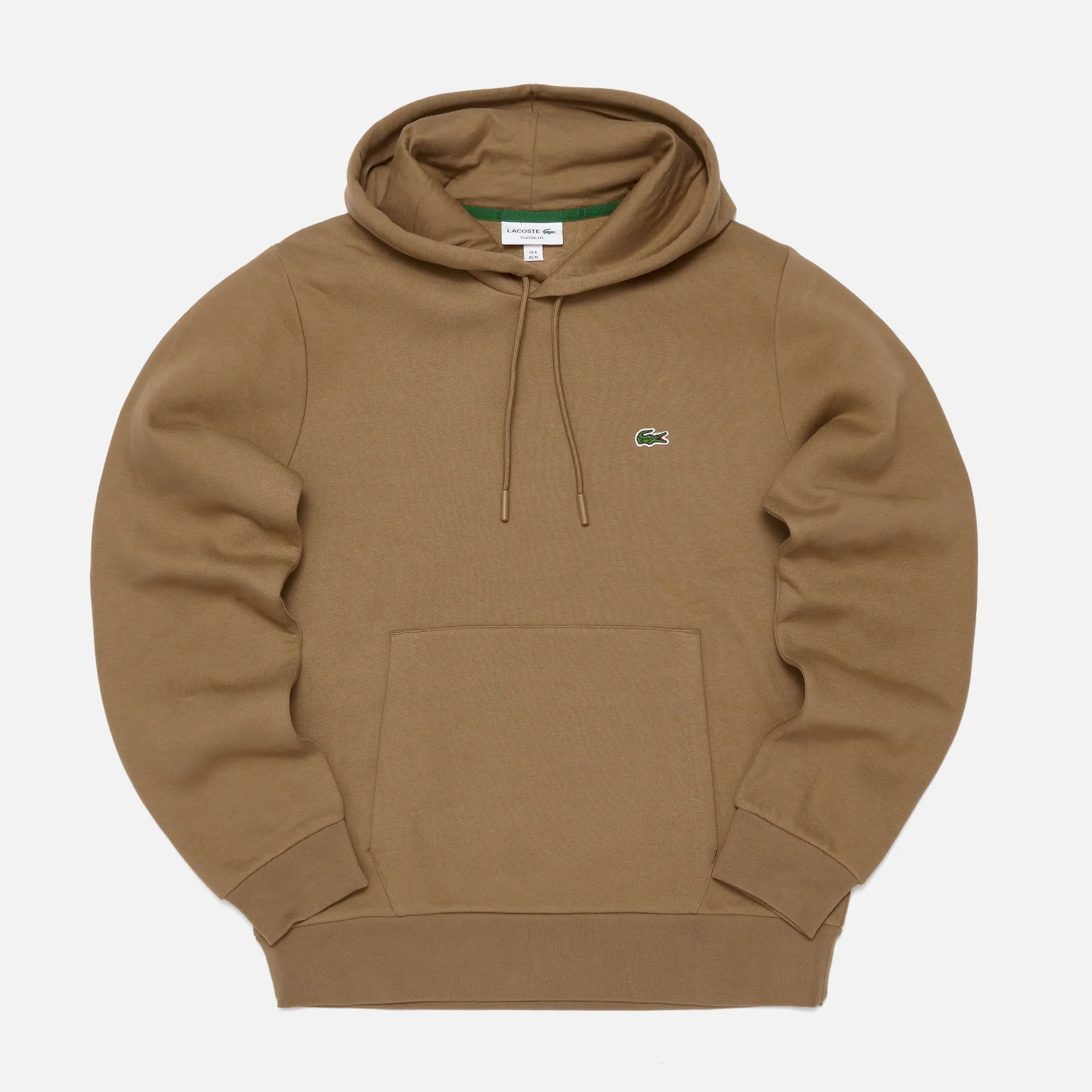 Lacoste Organic Cotton Hoodie Cookie