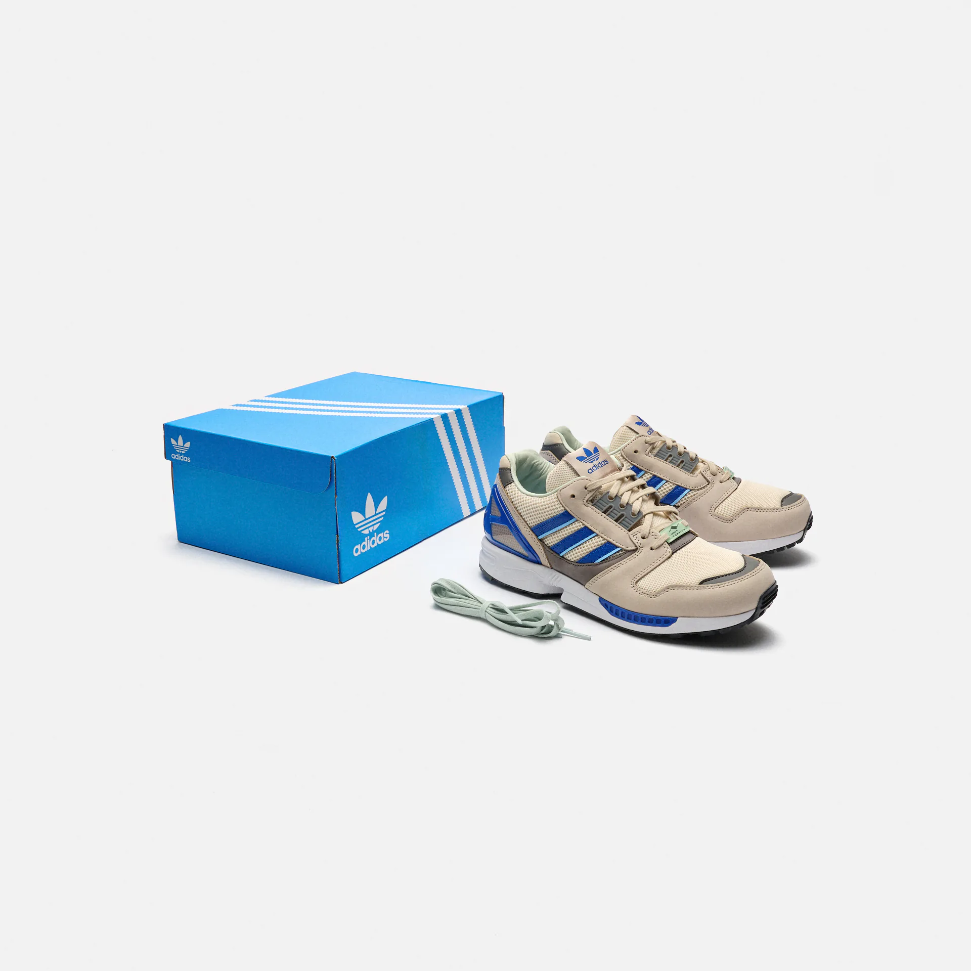 adidas Originals Sneaker ZX8000 Wonder White/Royal Blue/Linen Green