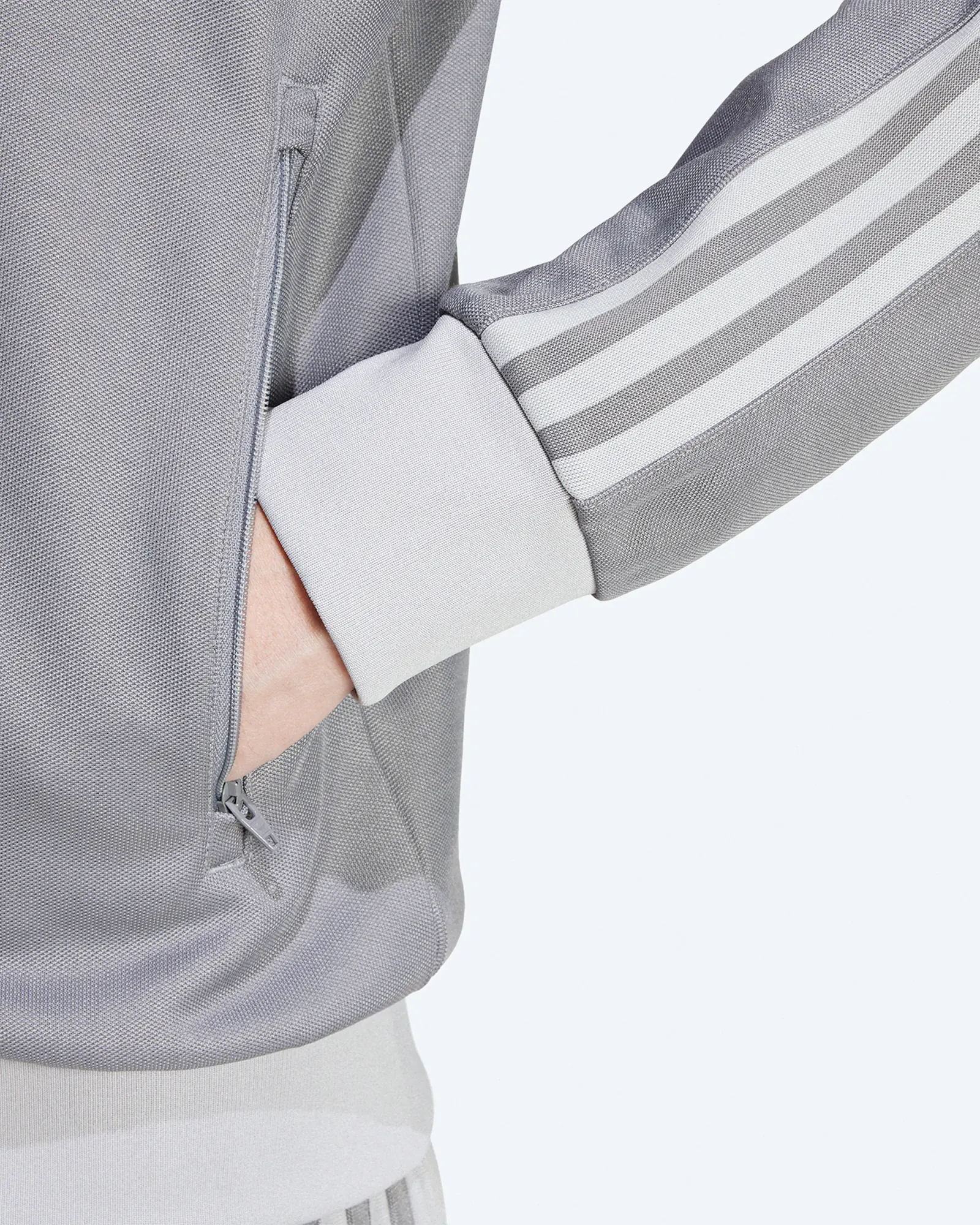 adidas adicolor Classic Beckenbauer Track Jacket Grey Three/Grey Two adidas adicolor Classic Beckenbauer Track Jacket Grey Three/Grey Two