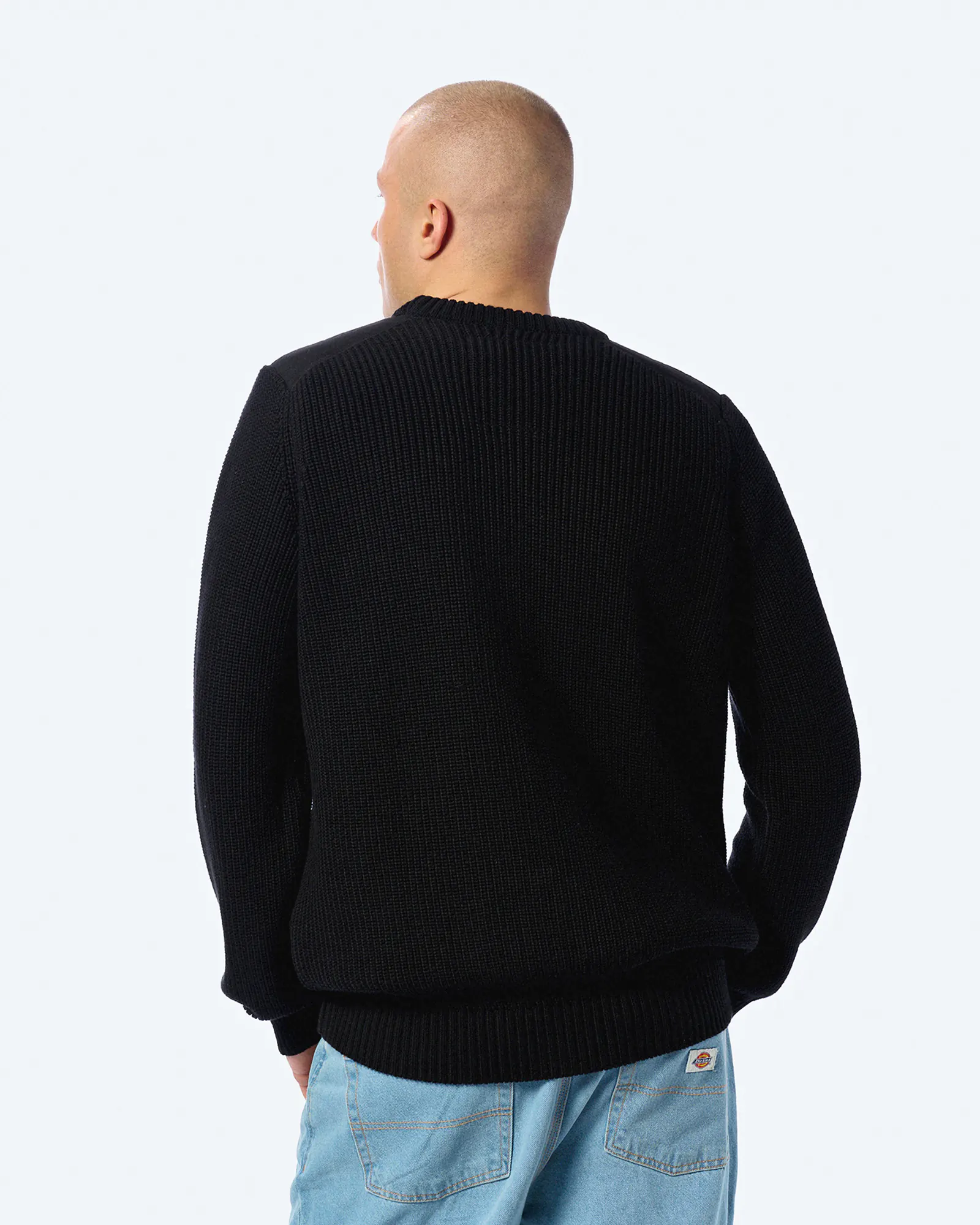 Unfair Athletics Patch Knitwear Sweatshirt Black
