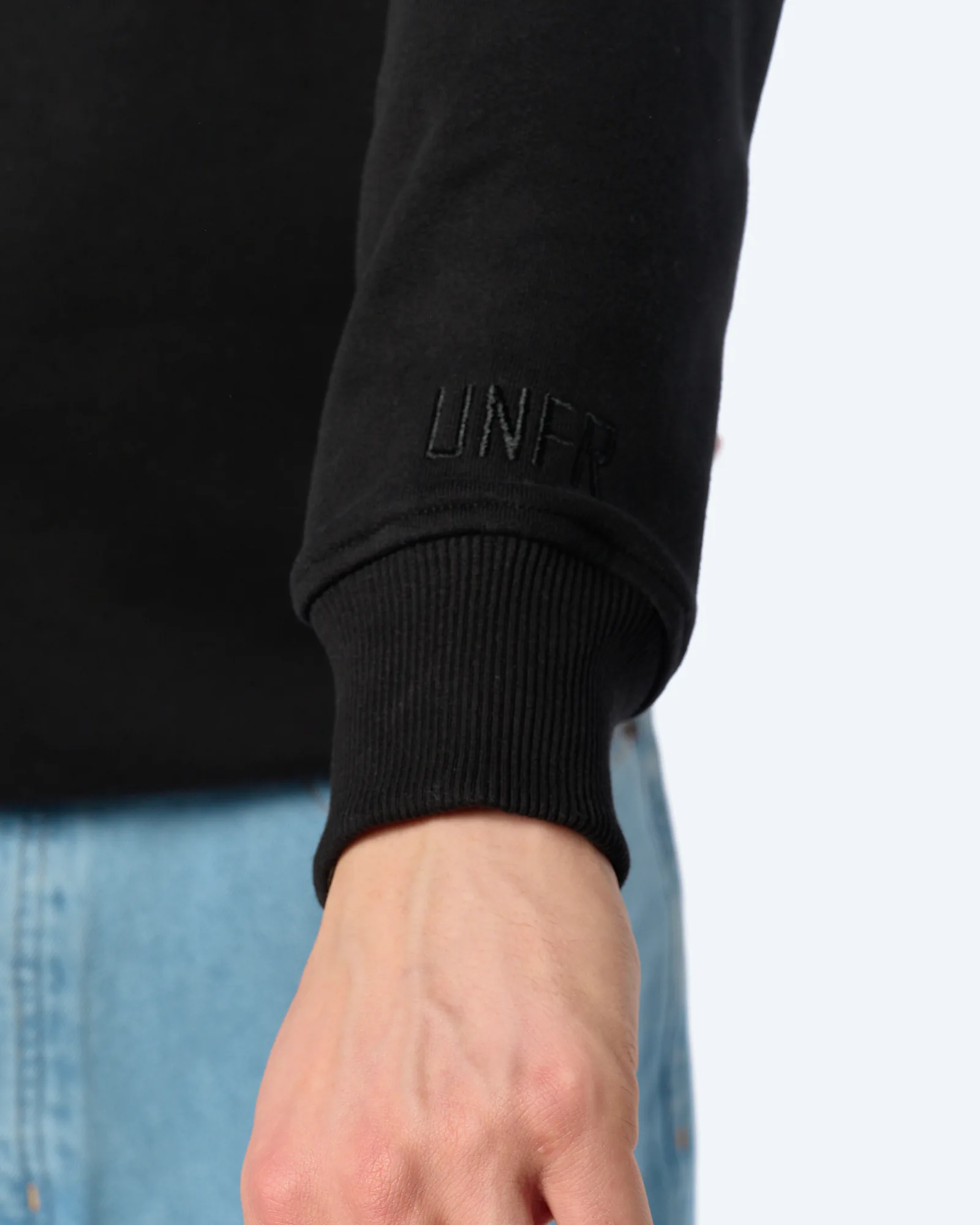 Unfair Athletics Classic Label Crewneck Black