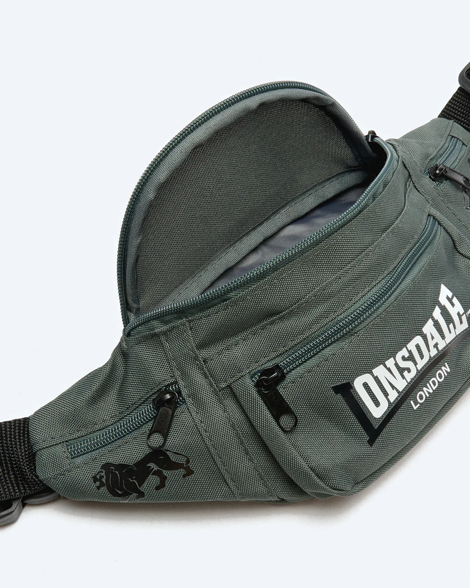 Lonsdale HIP Waistbag Olive/Black/White Lonsdale HIP Waistbag Olive/Black/White