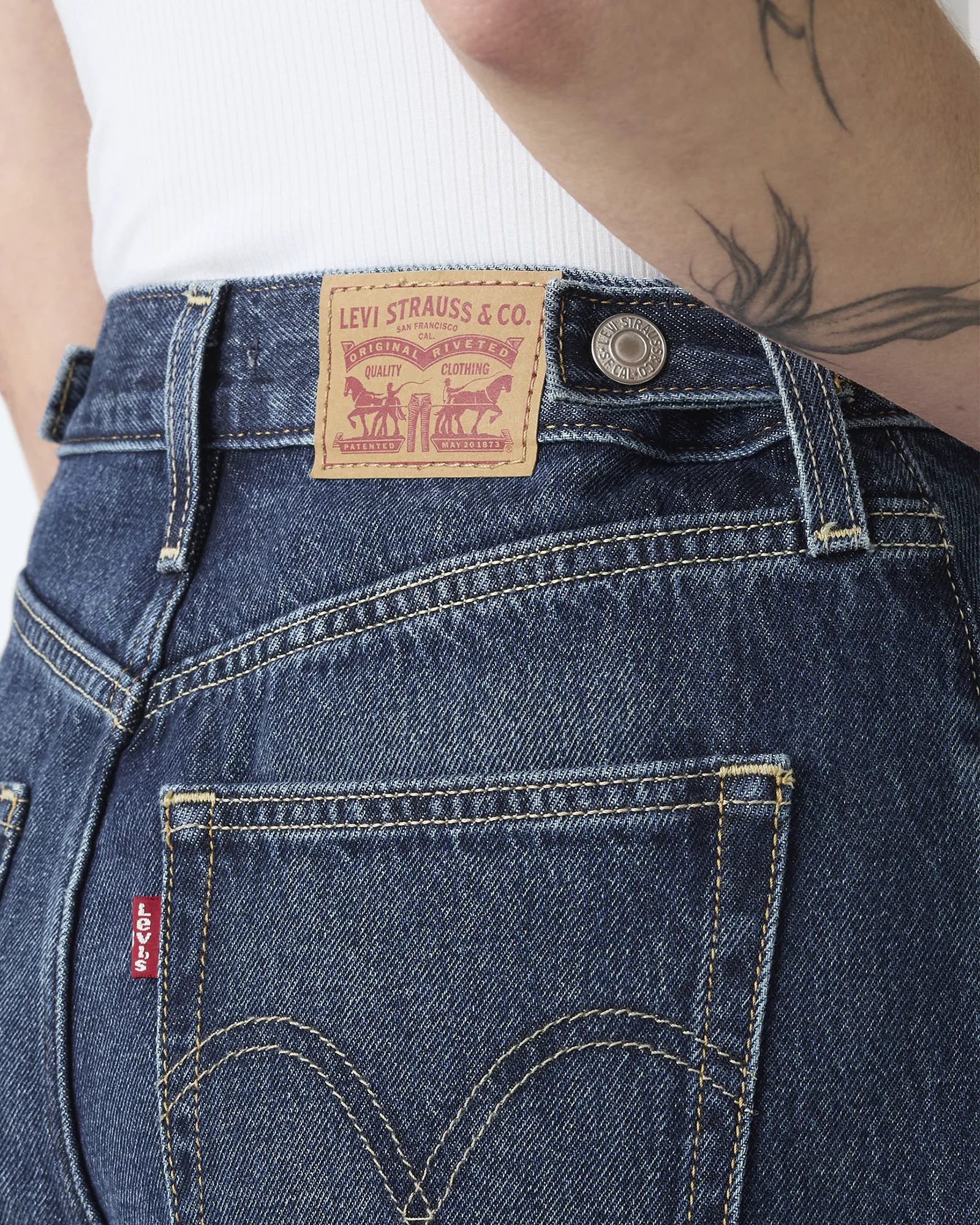 Cinch Barrel Dark Indigo - Worn In New Shades
