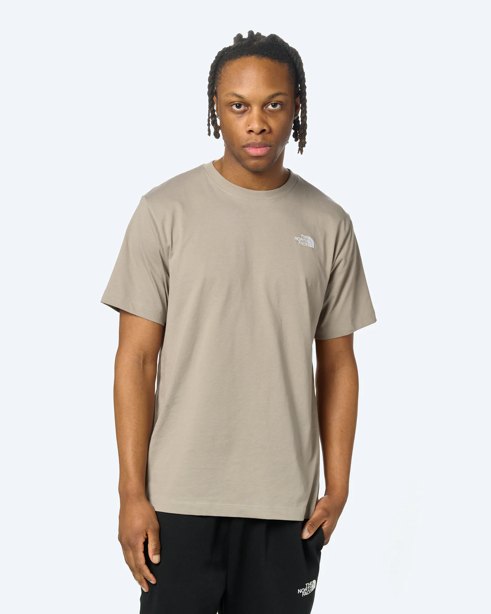 The North Face M Evolution Simple Dome Regular T-Shirt Stone Slab