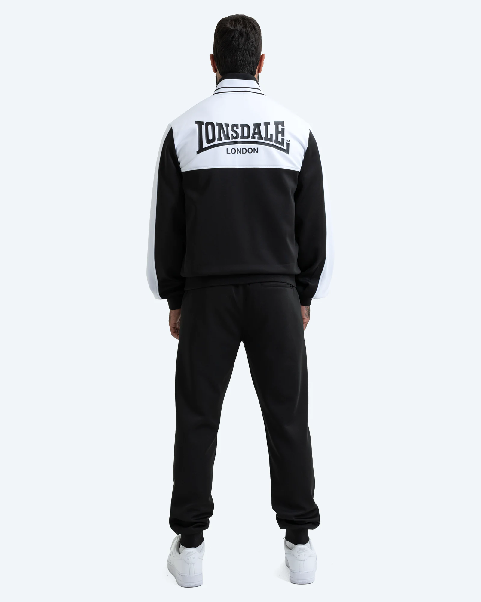 Upney Tracksuit Black/White