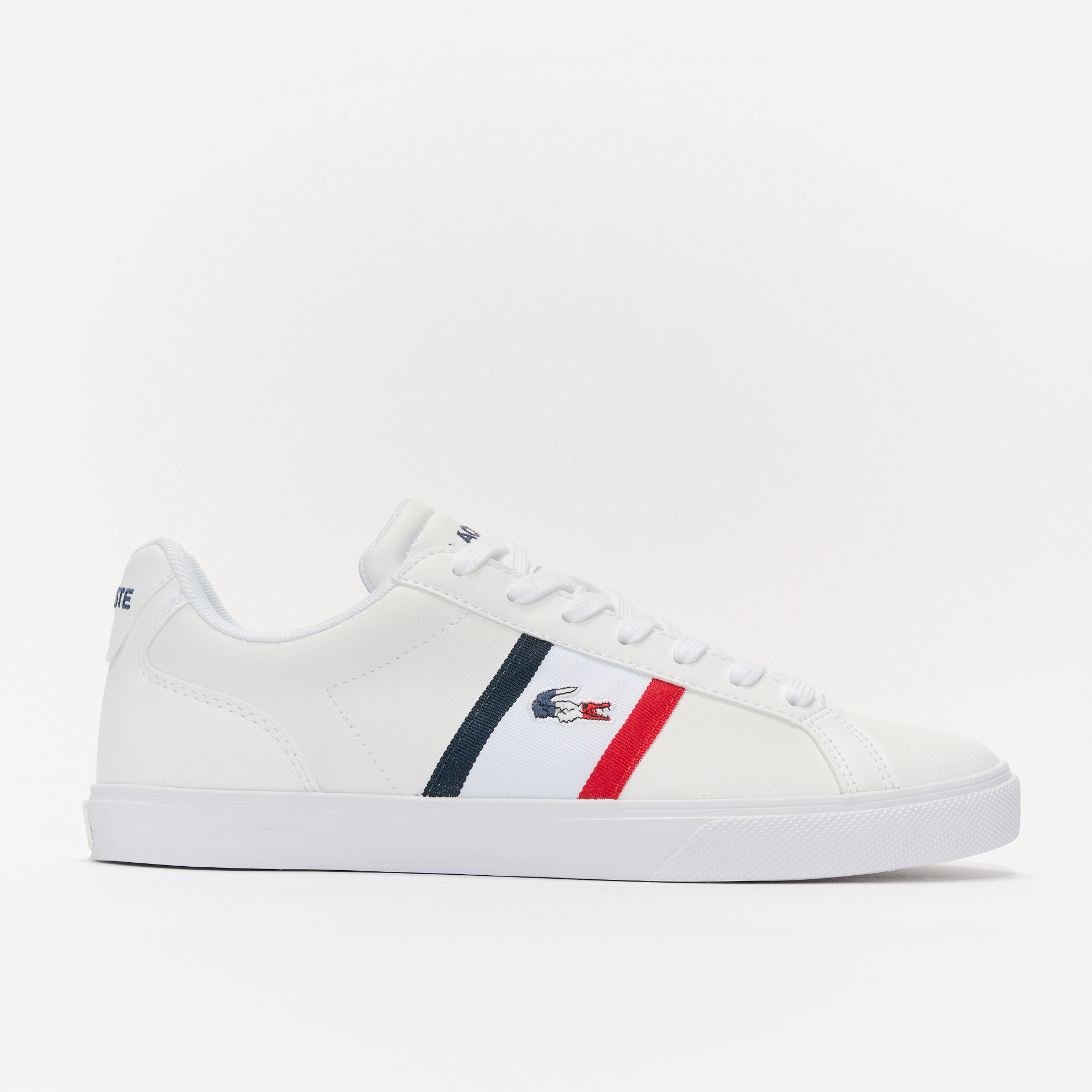 Lacoste Lerond Pro Trikolor Sneaker White/Navy/Red