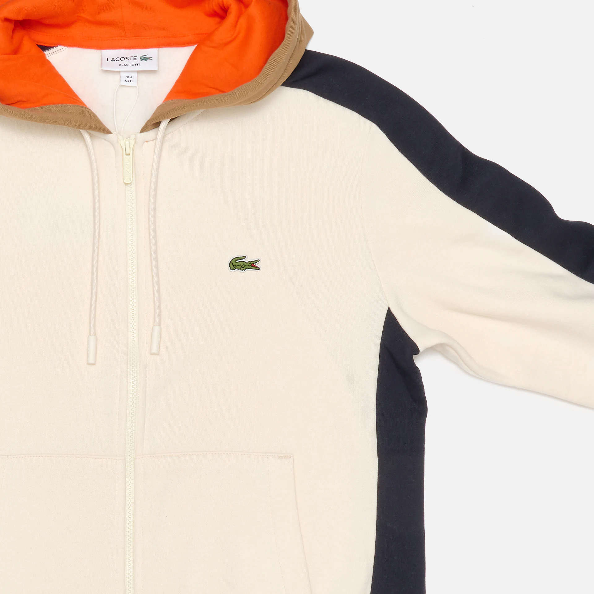 Lacoste color block hoodie sale