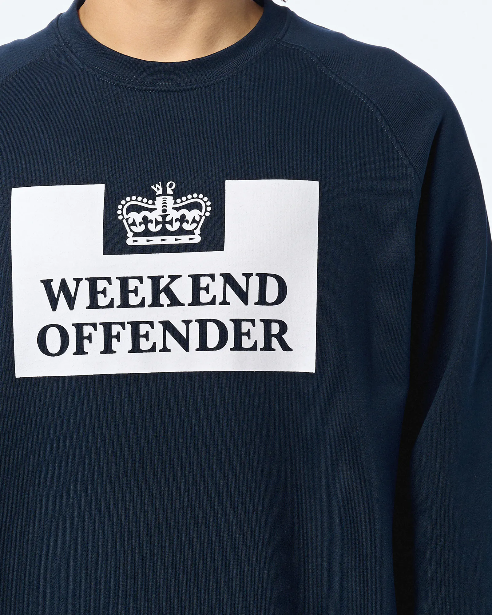Weekend Offender Penitentiary Classic Sweatshirt Navy Weekend Offender Penitentiary Classic Sweatshirt Navy