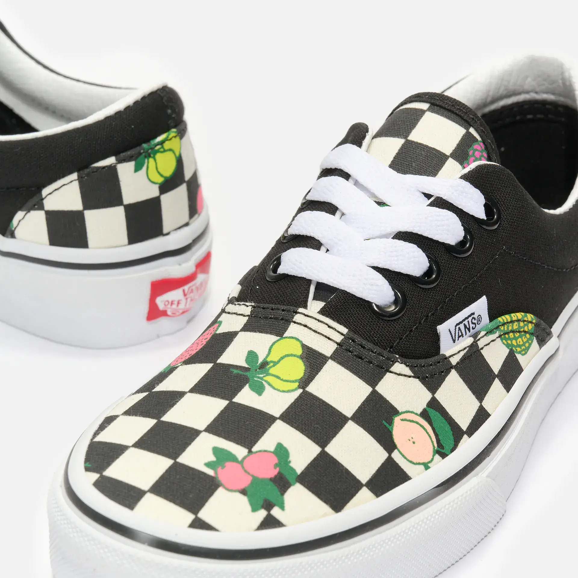 Vans Era Sneakers Fruit Checkerboard Black/White